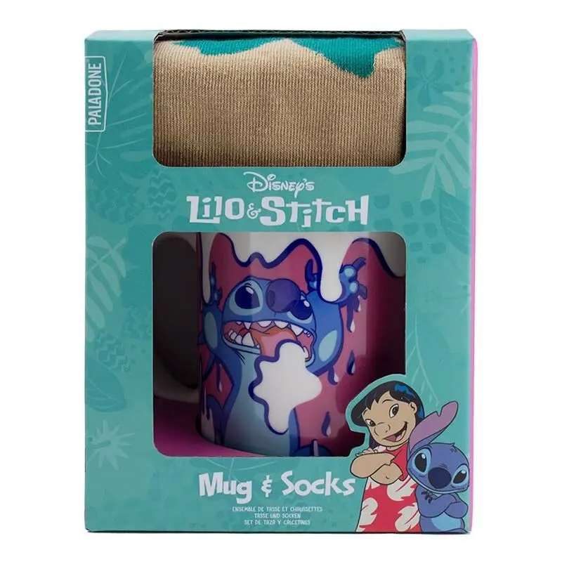 Stitch Mug & Socks Set termékfotó
