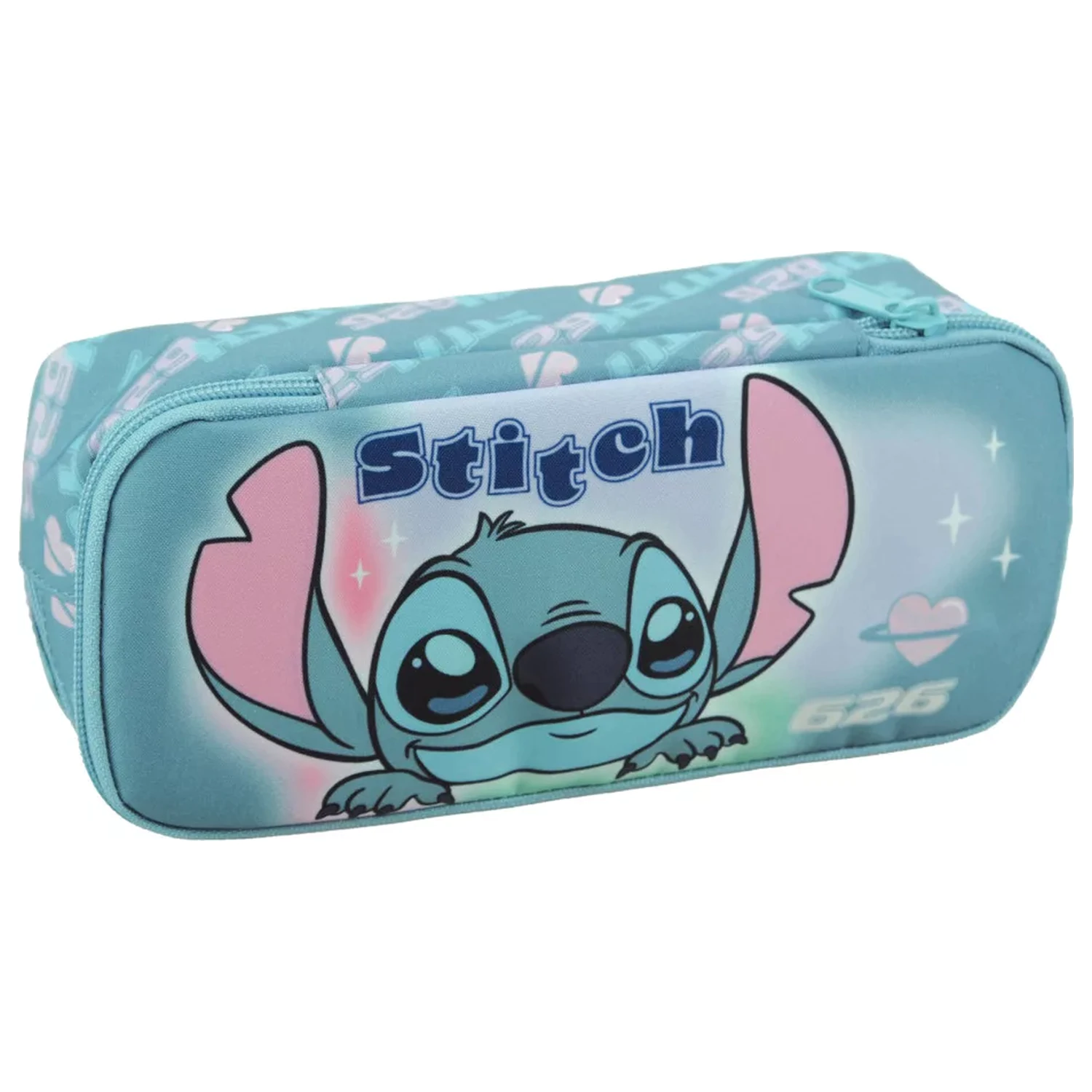 Stitch Brush It Out 2-Compartment Pencil Case 26 cm product photo