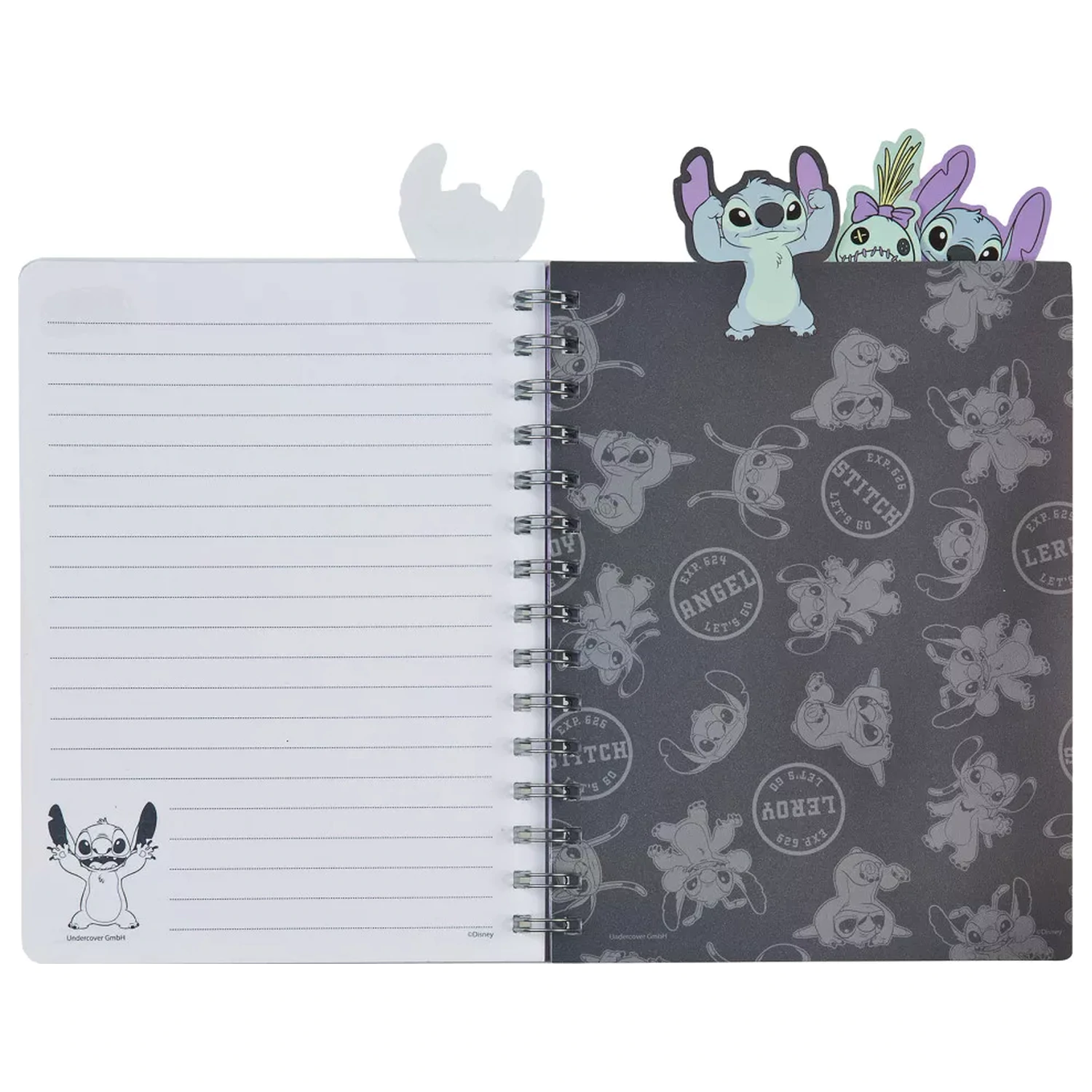 Stitch Brush It Out A5 Notebook with Dividers product photo