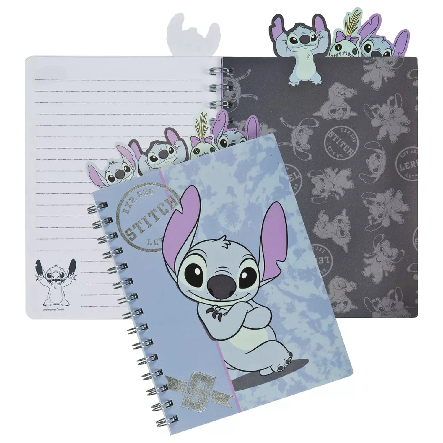 Stitch Brush It Out A5 Notebook with Dividers product photo