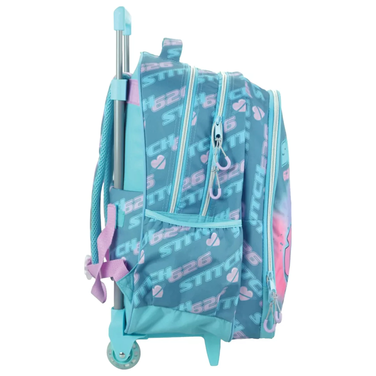 Stitch Brush It Out Wheeled School Bag, 46 cm product photo