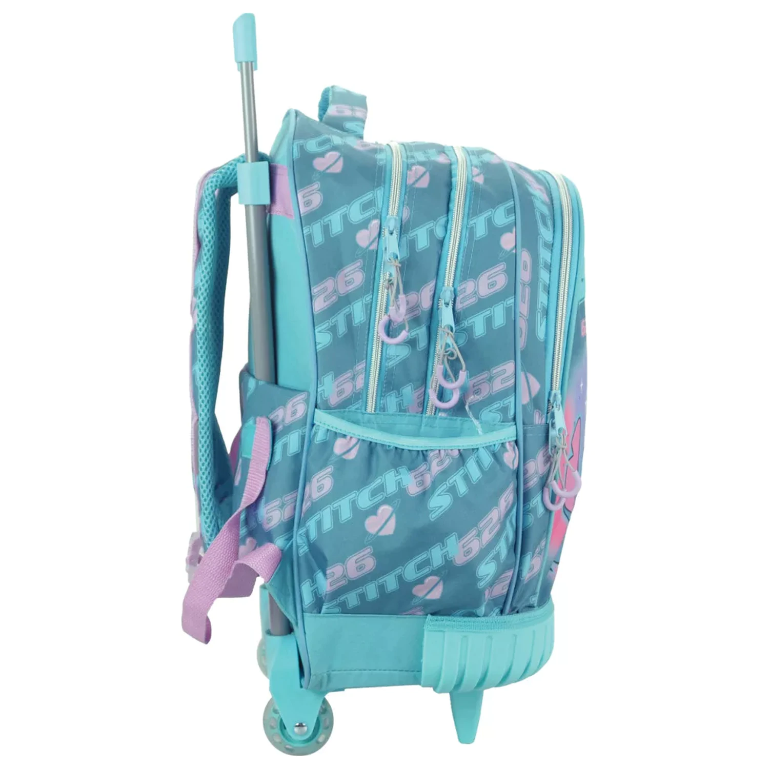 Stitch Brush It Out Premium Rolling School Bag, Bag 46 cm product photo