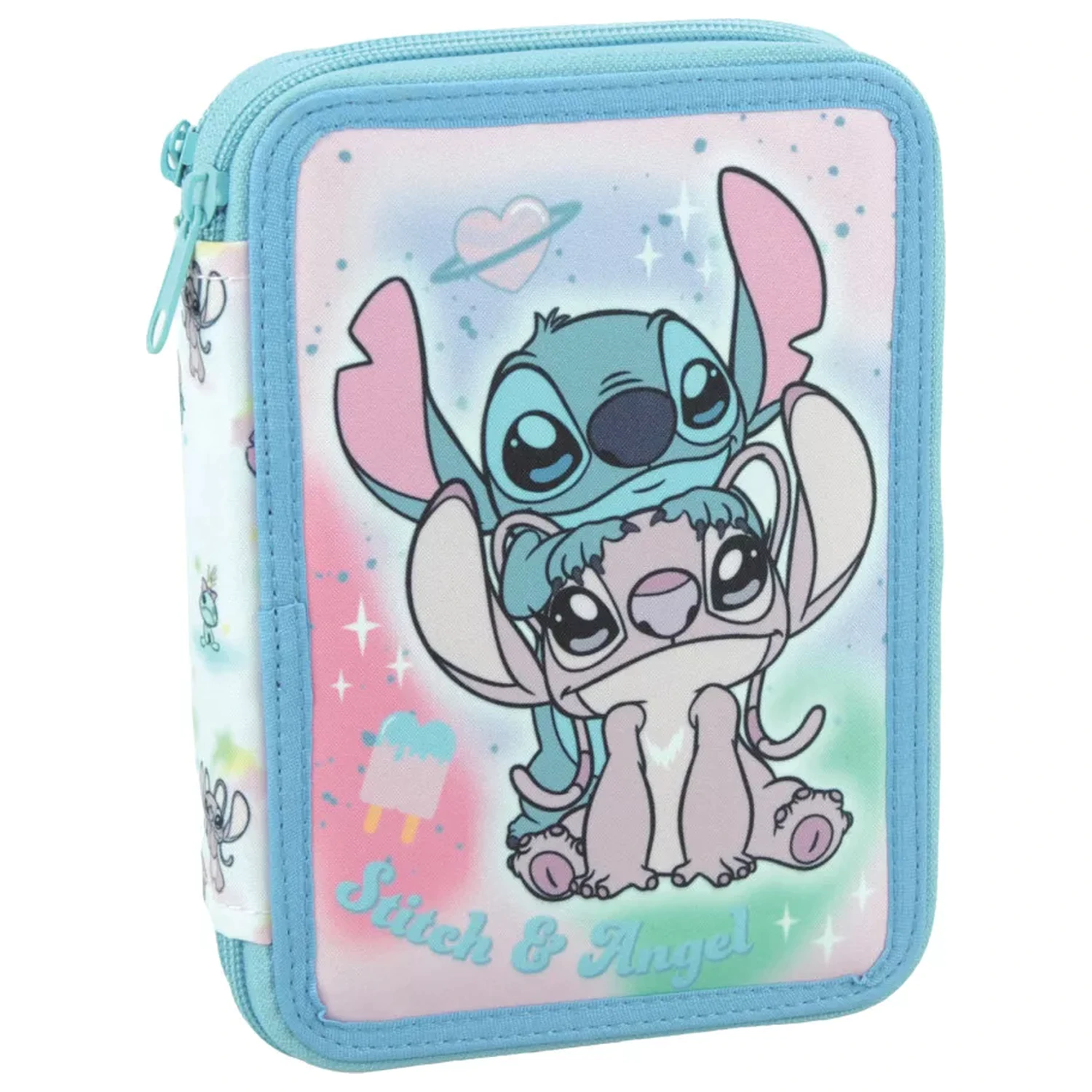Stitch Brush It Out Filled 2-Story Pencil Case product photo