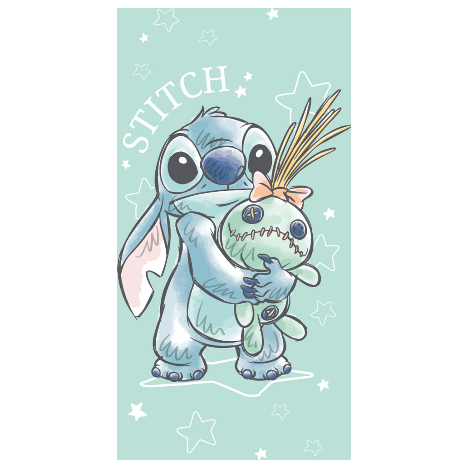 Stitch Buddies towel 70x140cm product photo