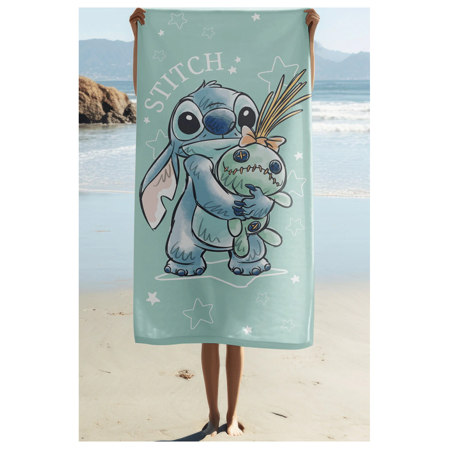 Stitch Buddies towel 70x140cm product photo