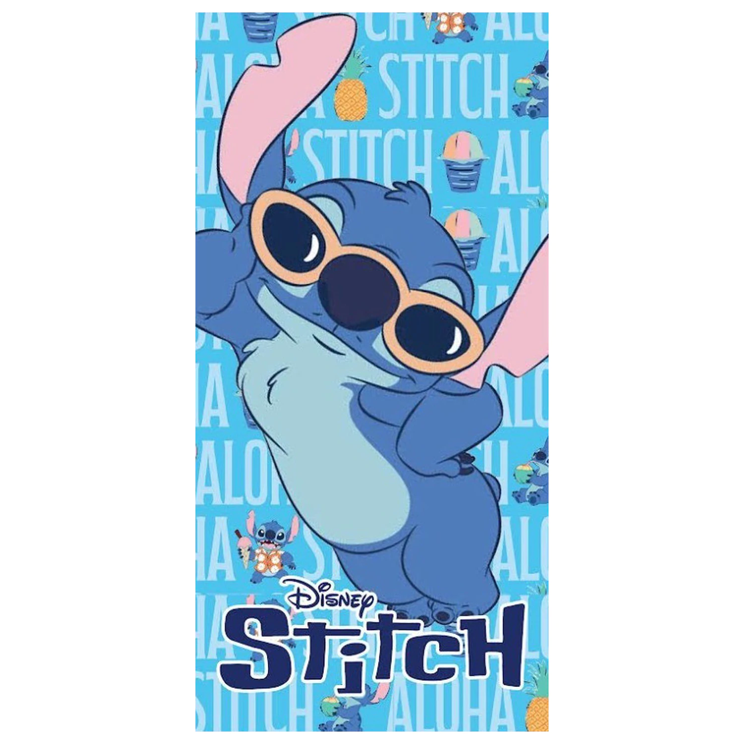 Stitch Cool Aloha Towel 70x140 cm product photo