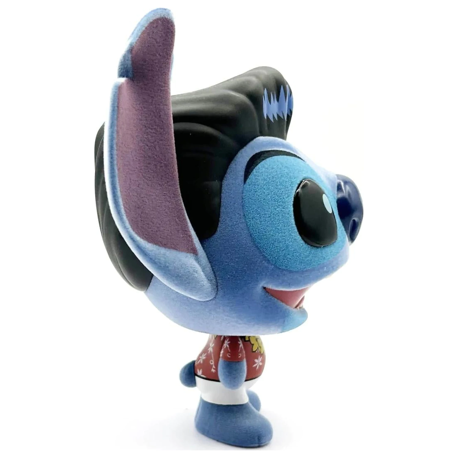 Stitch Elvis Blue Hawaiian Bhunny Flocked Vinyl Figure product photo