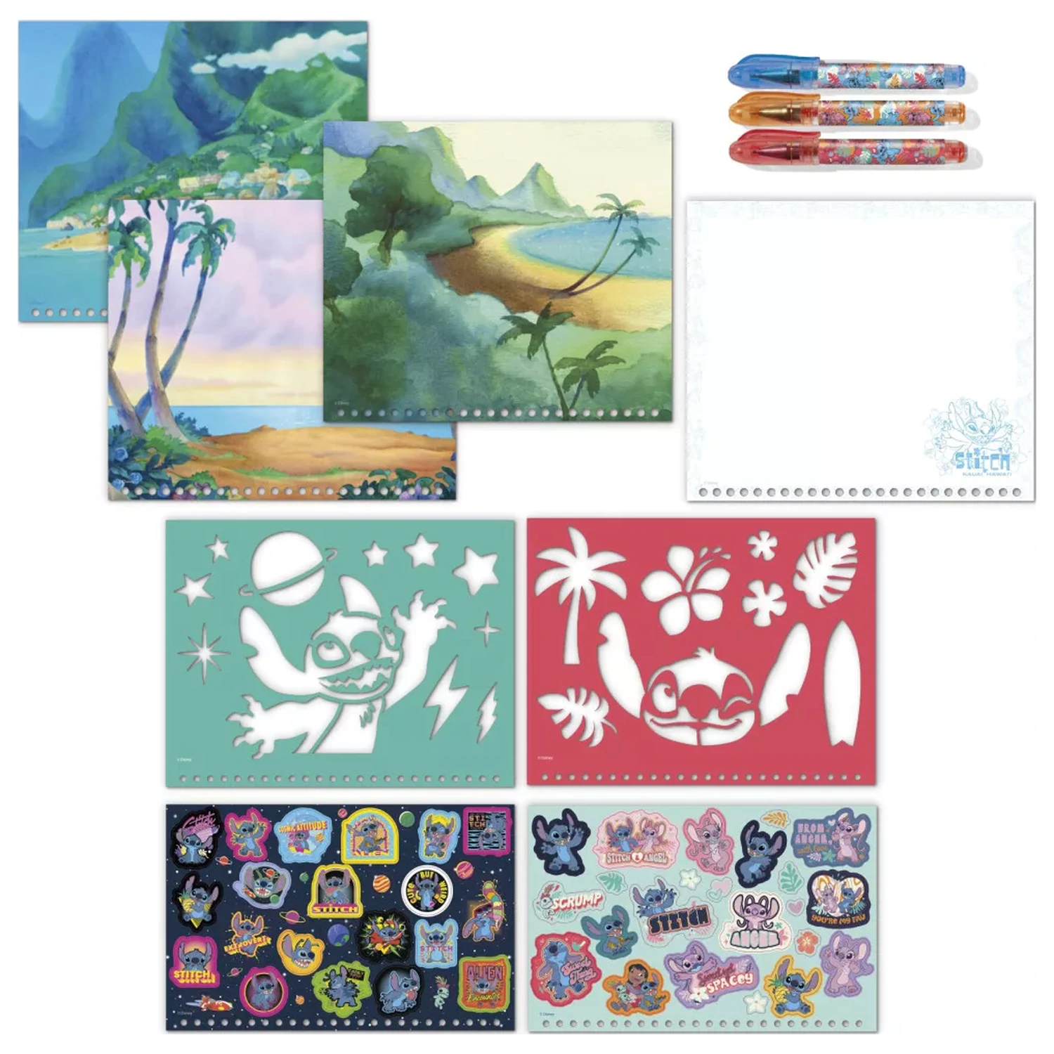Stitch Extrovert Activity Set Coloring Kit product photo