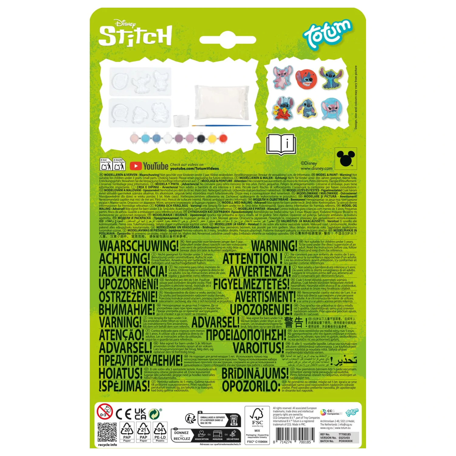 Stitch Extrovert Plaster Casting Kit product photo
