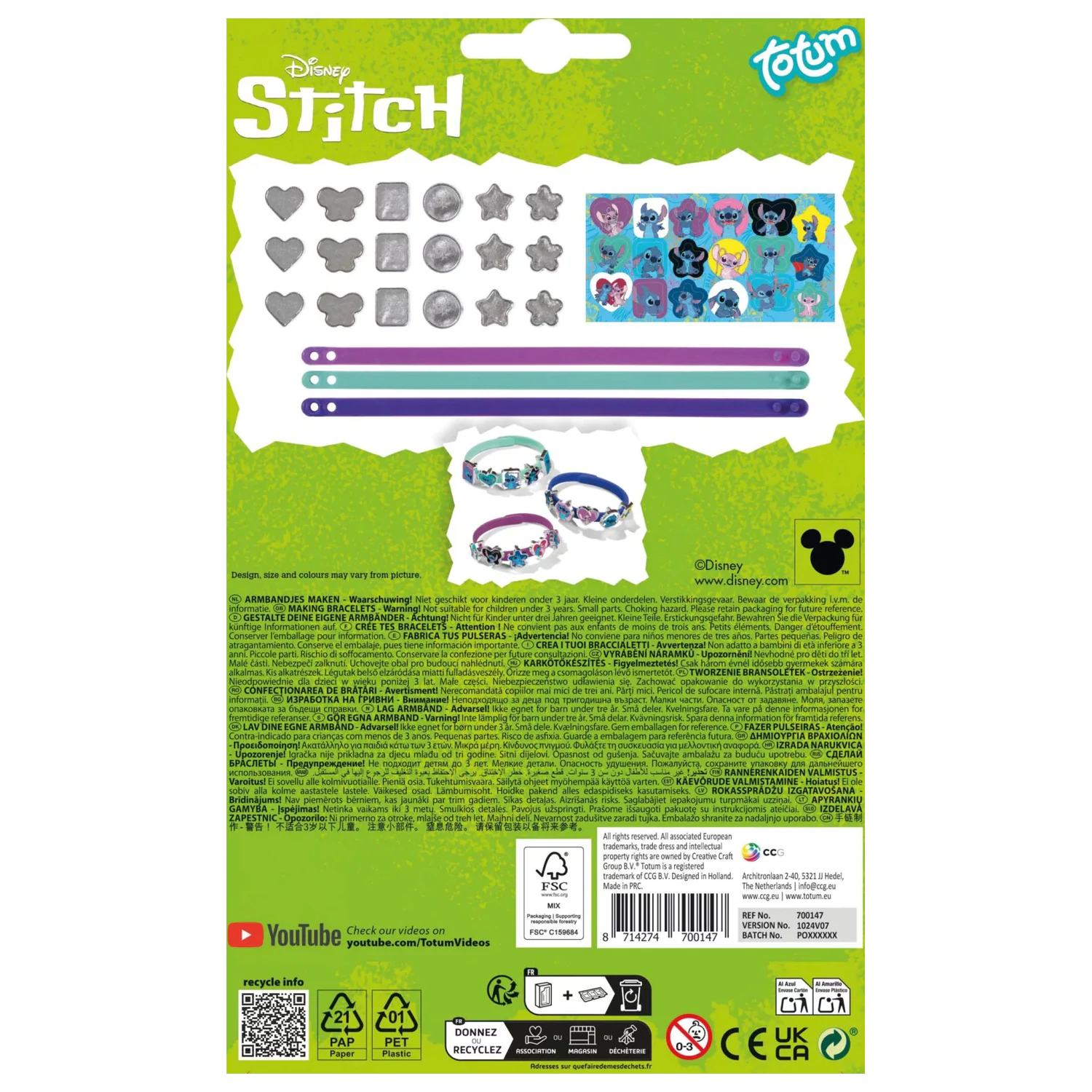Stitch Extrovert Bracelet Making Kit product photo