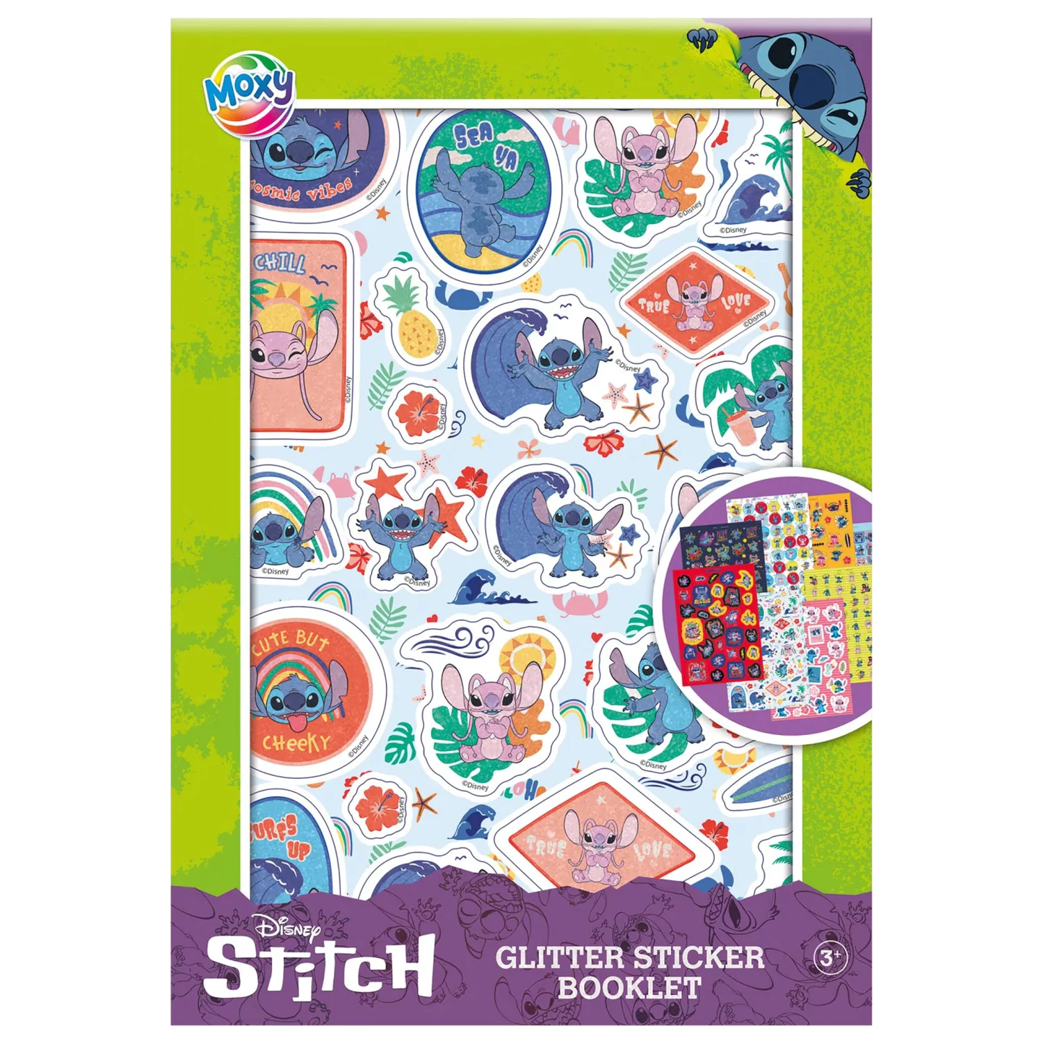Stitch Extrovert Sticker Pack 8 Sheets product photo