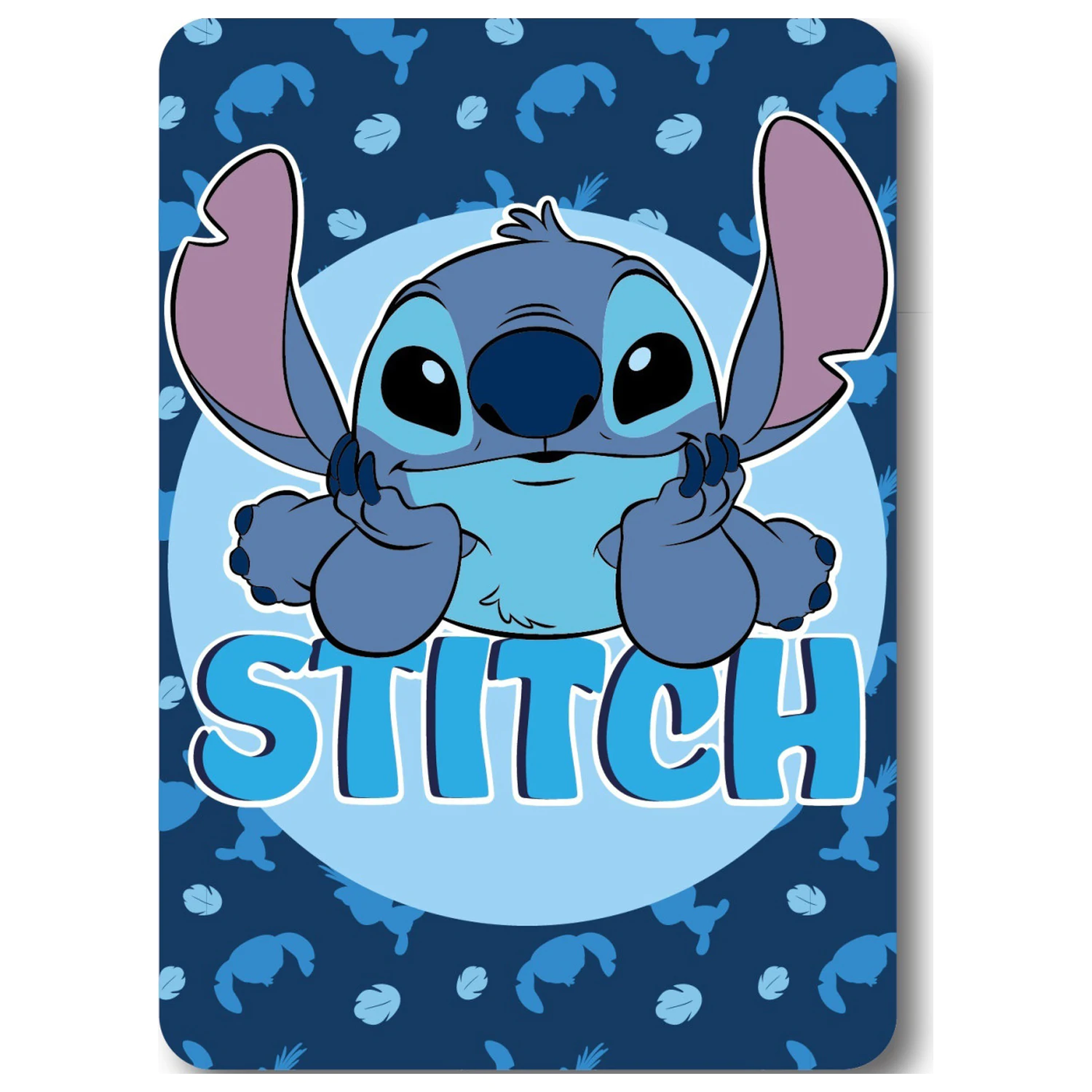 Stitch Feather fleece blanket product photo