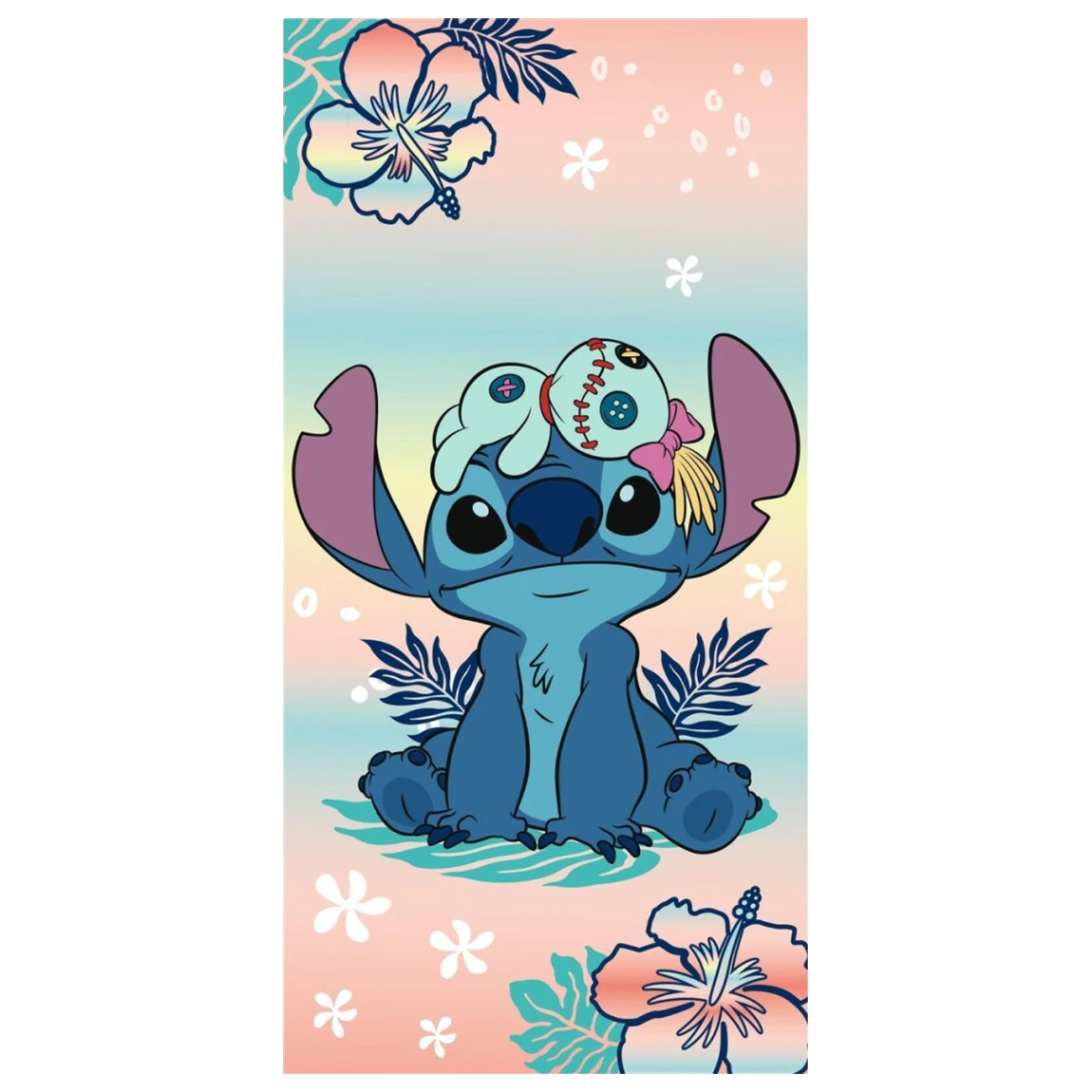 Lilo & Stitch Flower Island Towel 70x140cm product photo