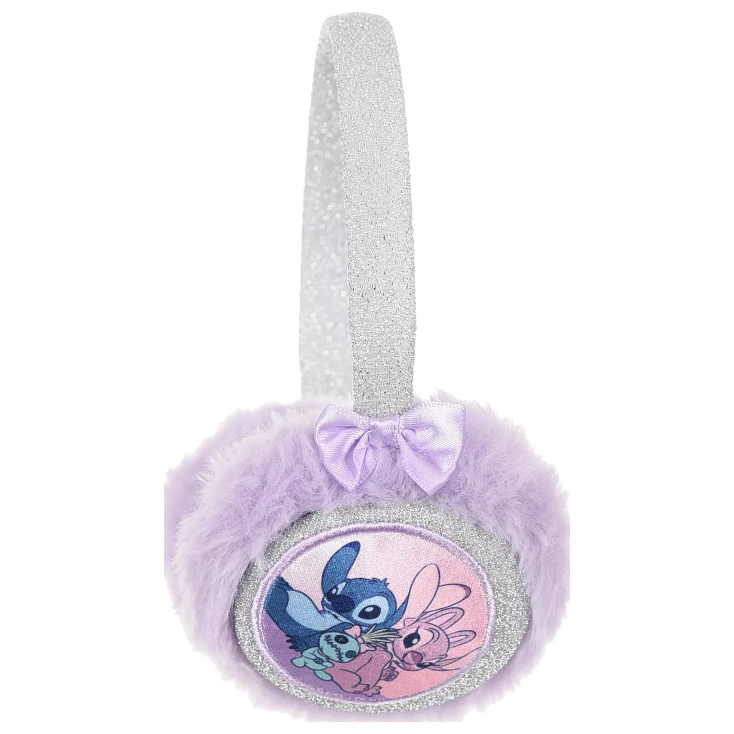 Stitch Friends Purple Plush Earmuffs, Ear Warmers product photo