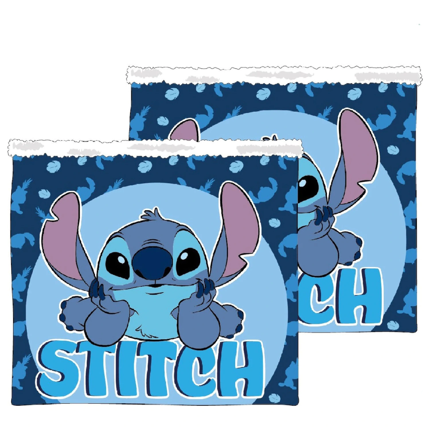 Stitch Galactic sherpa kids' scarf, snood product photo