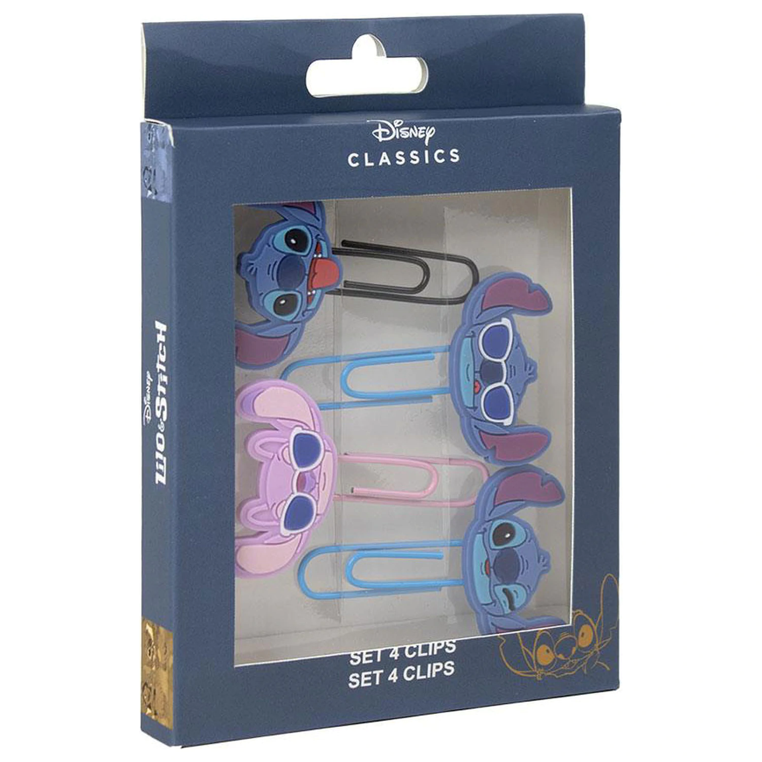 Lilo and Stitch Glasses Paper Clip 4-Piece Set product photo