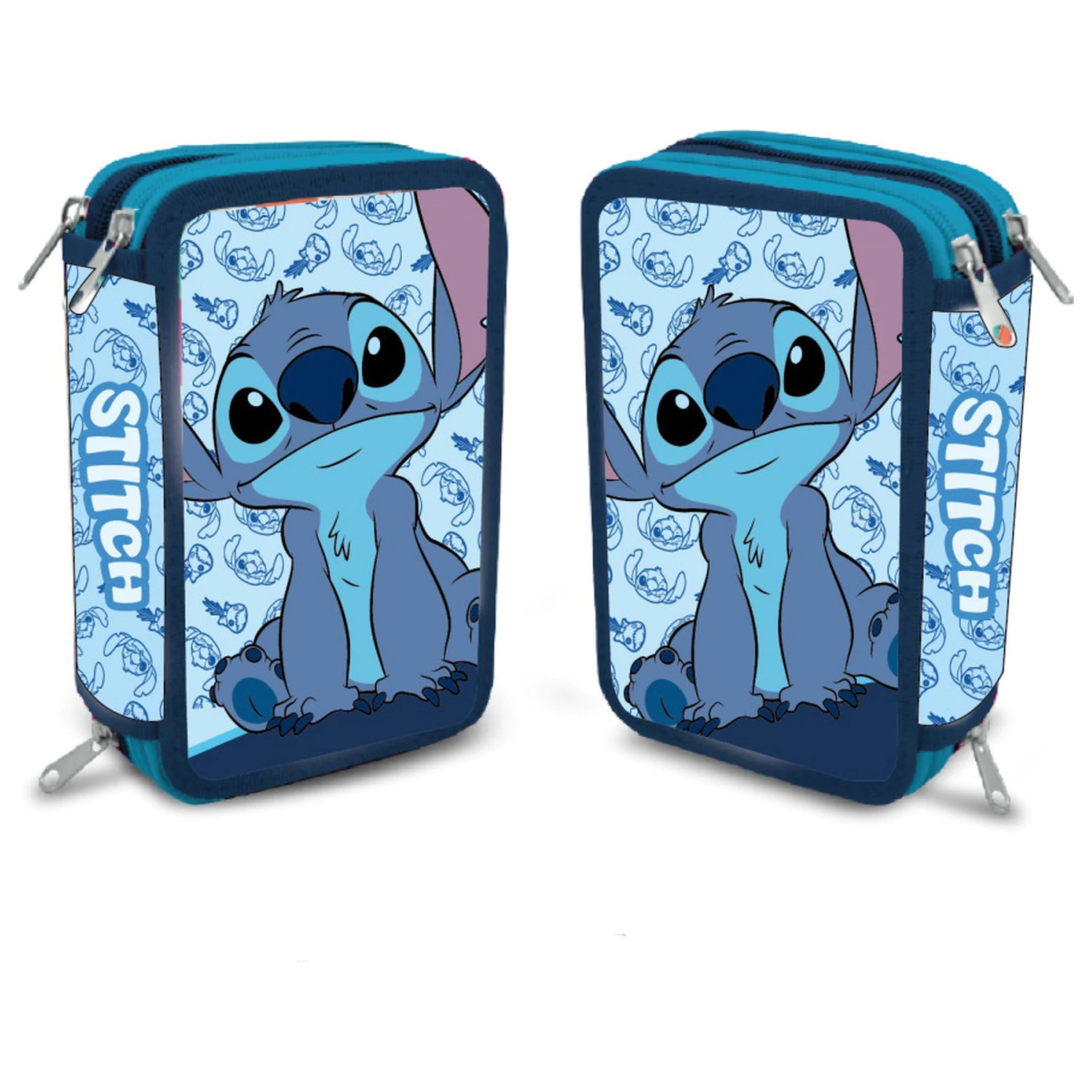 Stitch Happy three-tier pre-filled pencil case product photo