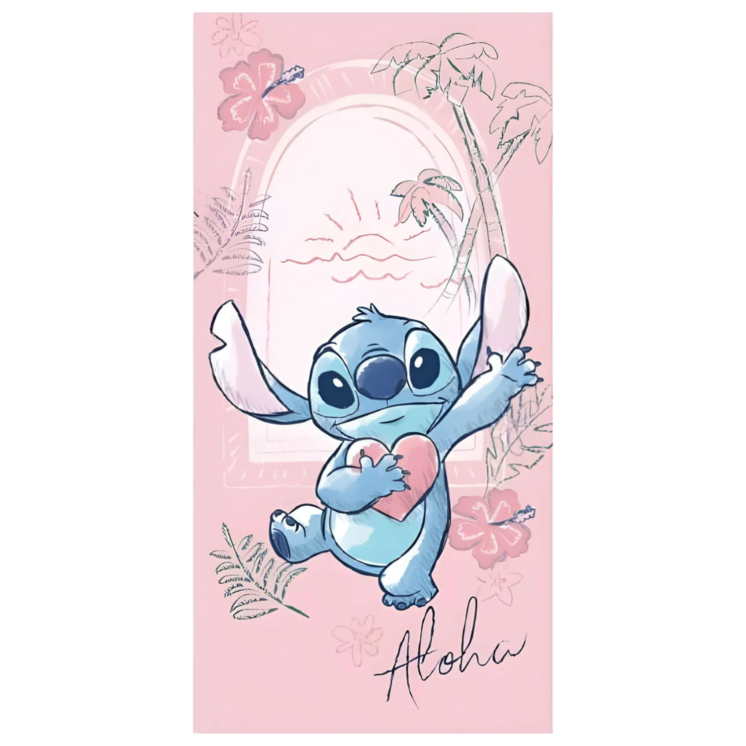 Stitch Heart Towel product photo