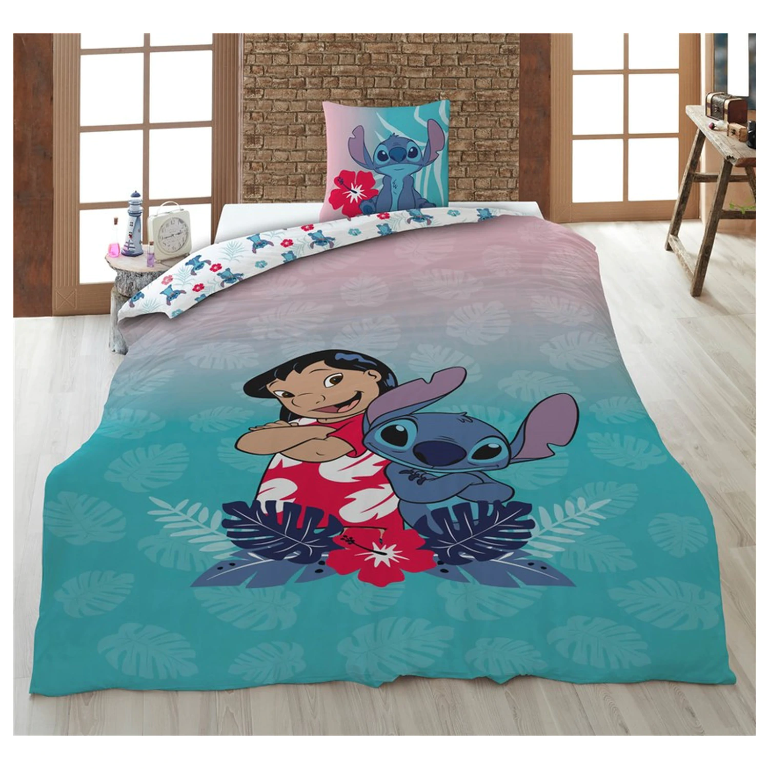 Stitch Island Friends Duvet Cover product photo