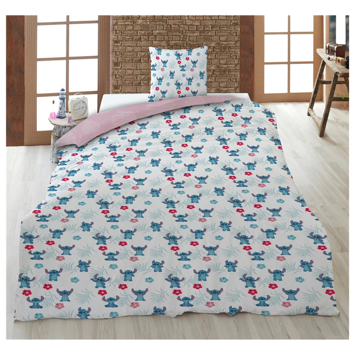 Stitch Island Friends Duvet Cover product photo