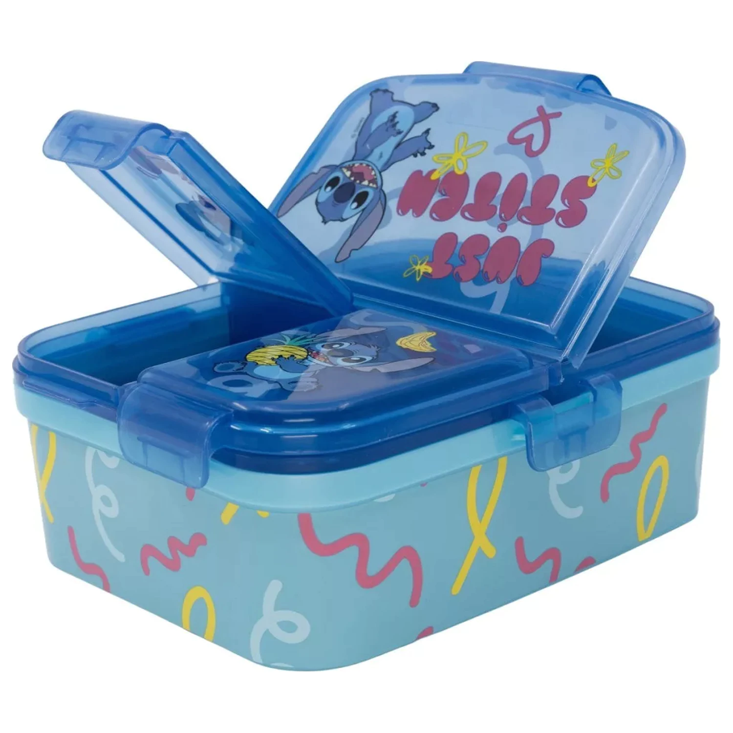 Stitch Just Multi-Compartment Lunch Box, XL Sandwich Box product photo