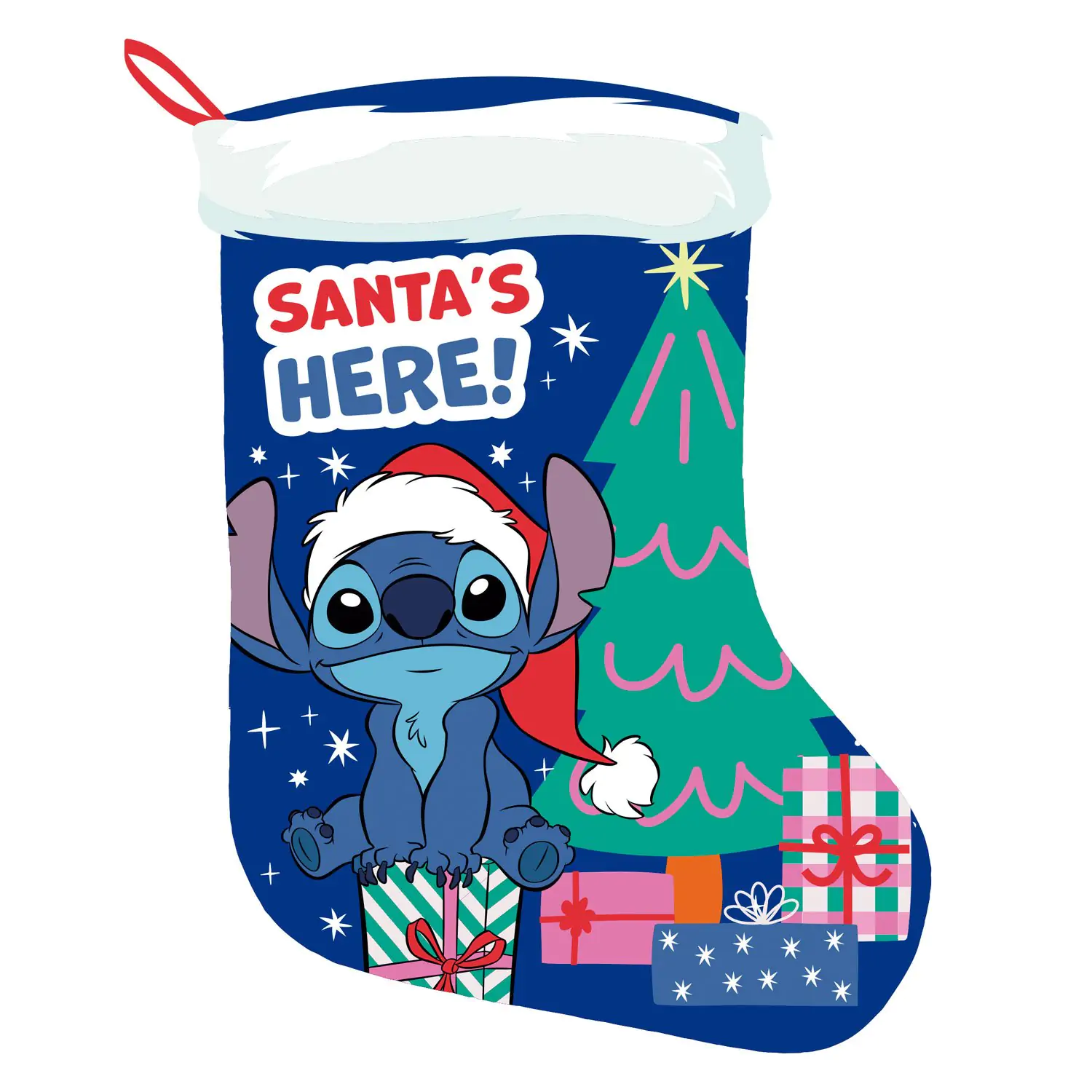 STITCH Christmas Stocking 42 cm product photo