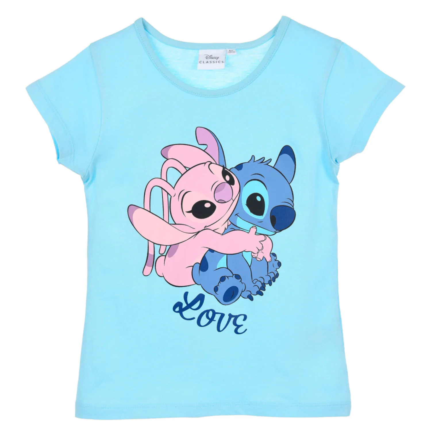 Stitch Love children's short-sleeved T-shirt, top  product photo