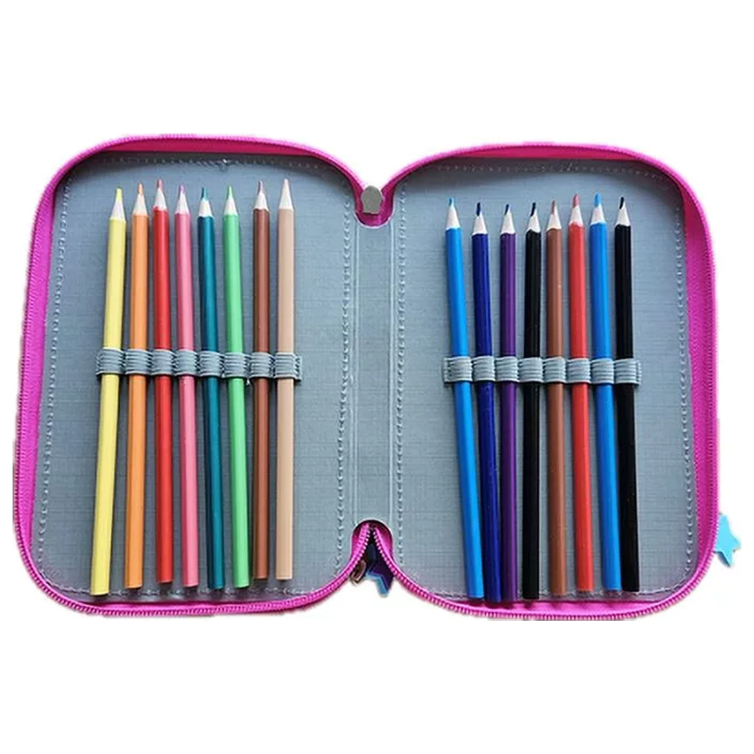 Stitch Lovely filled 3-story pencil case product photo