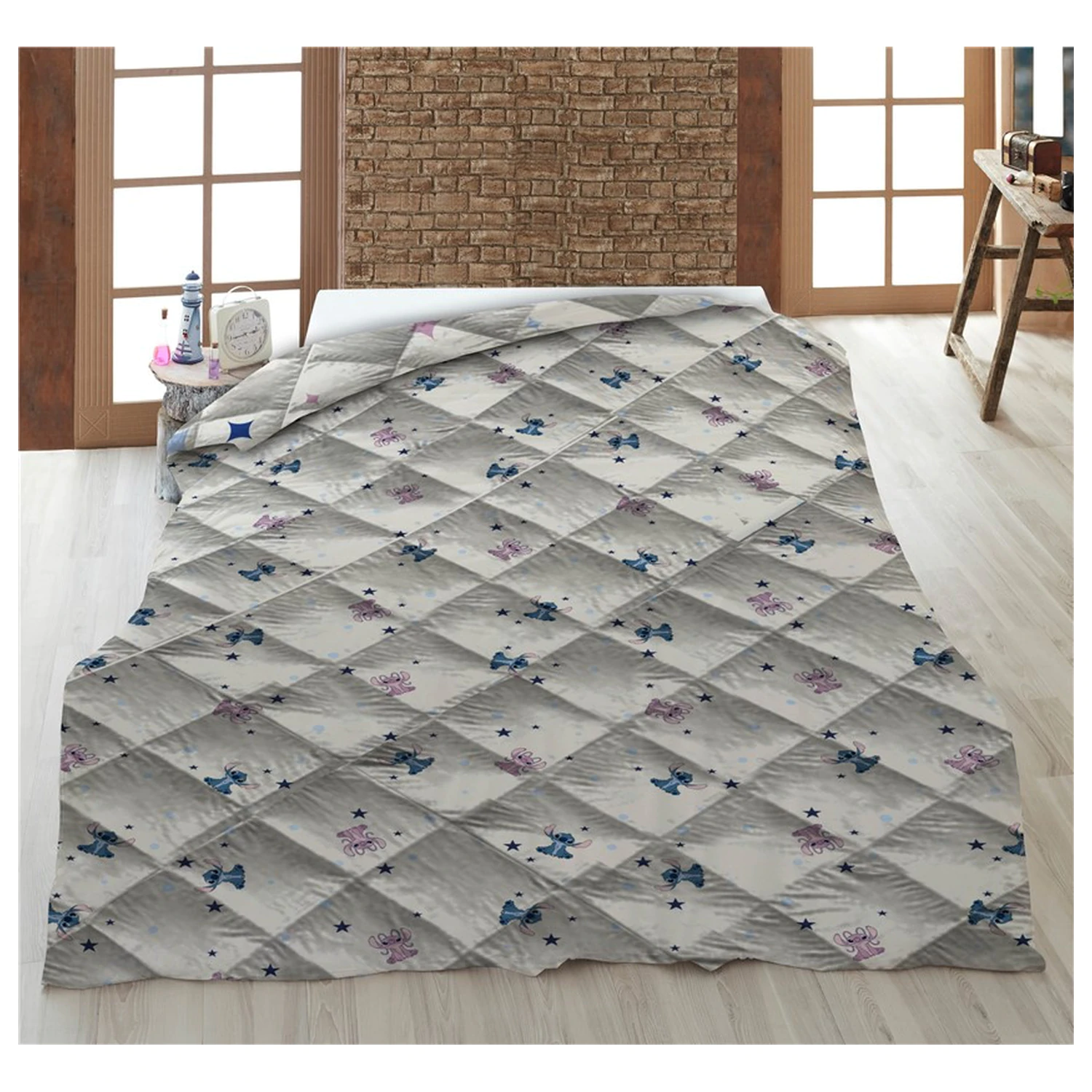 Lilo and Stitch Magical quilted bedspread, duvet 140x200cm product photo