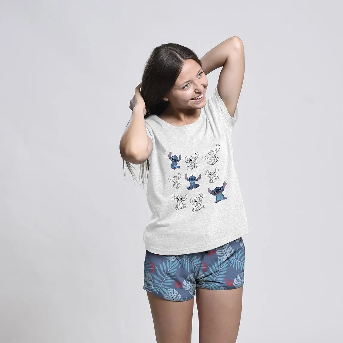 Stitch adult short women Pyjama product photo