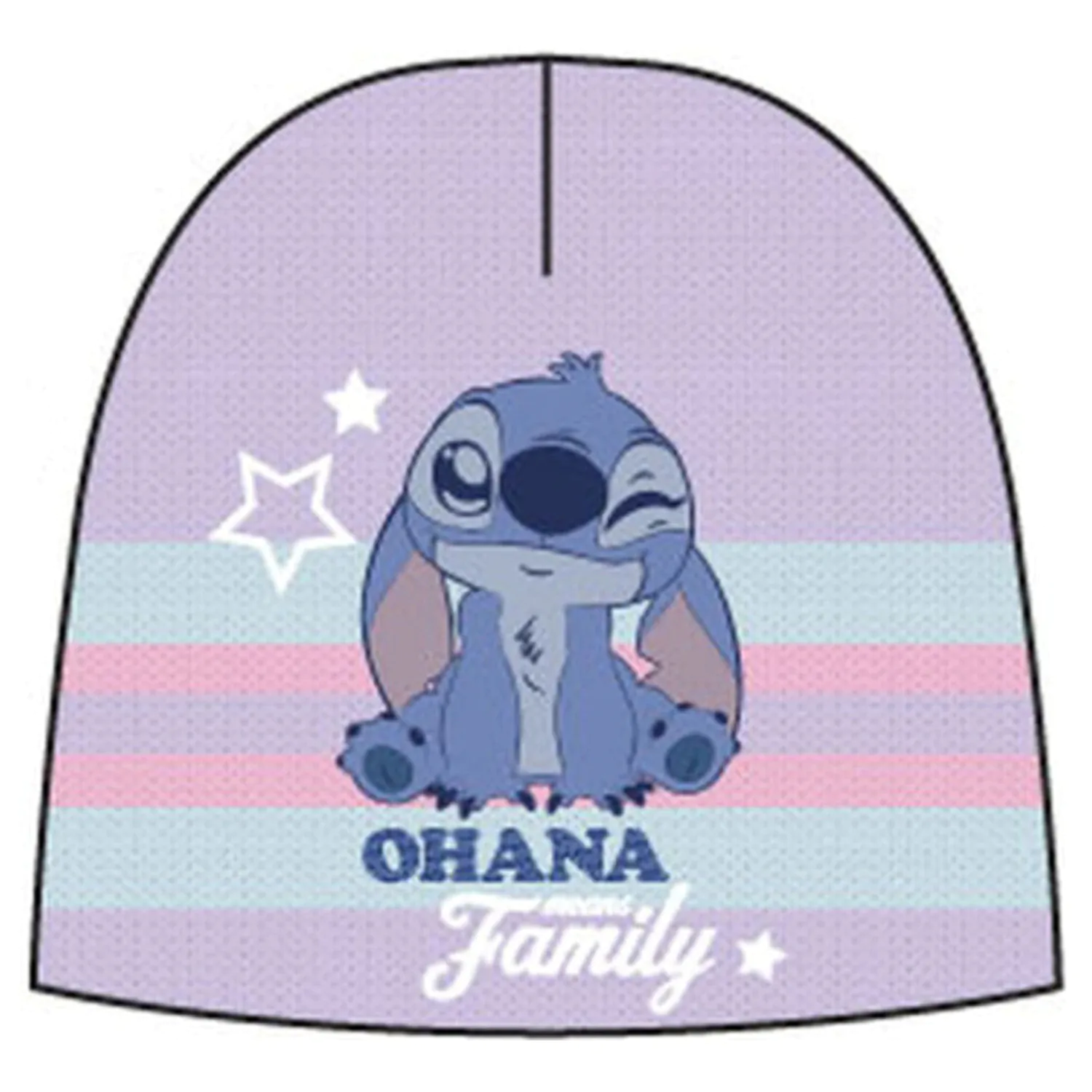 Stitch Ohana Purple baby hat 48 cm product photo