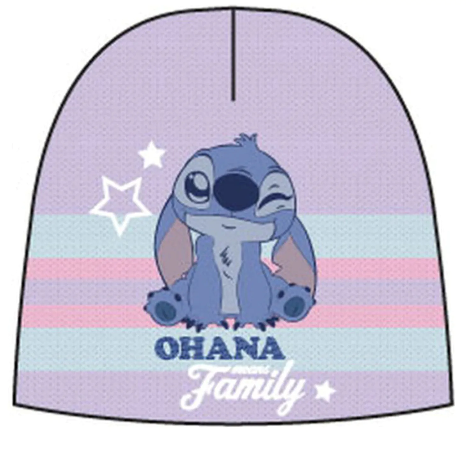 Stitch Ohana Purple baby hat 50 cm product photo