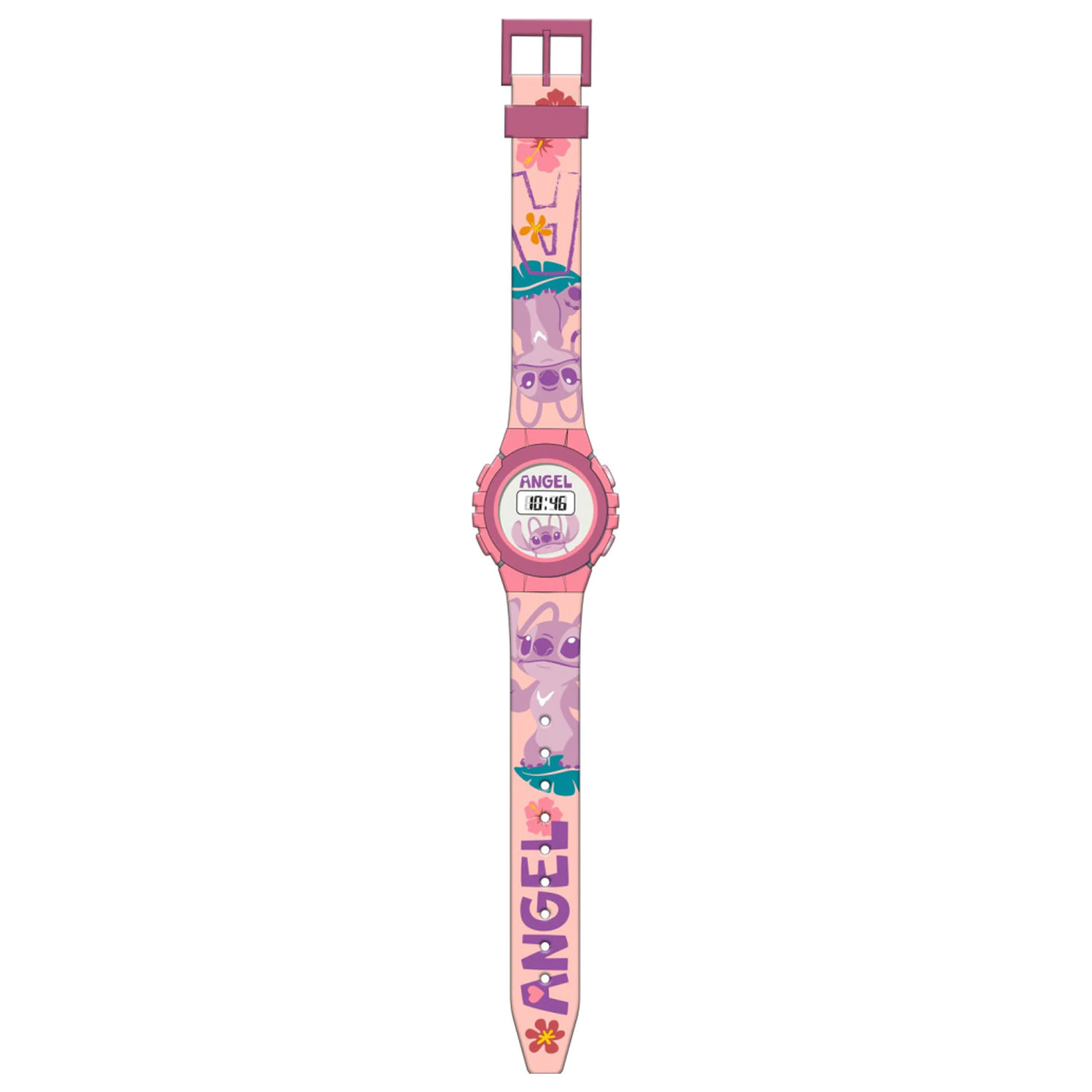 Stitch Pink Angel digital watch product photo