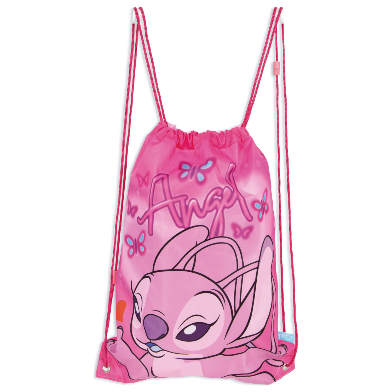Stitch Pink Angel sports bag, gym bag 44 cm product photo