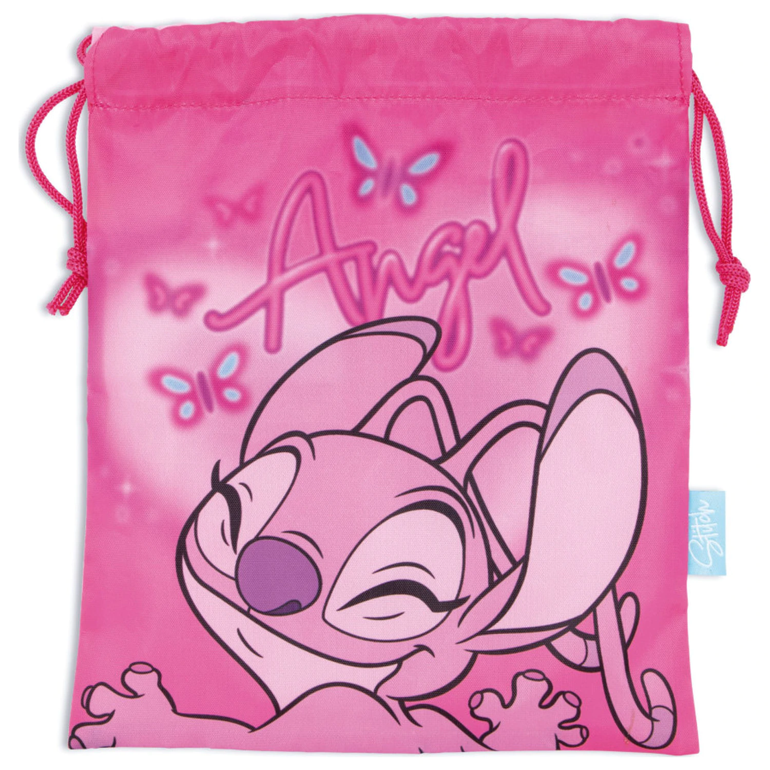 Stitch Pink Angel Lunch Bag 26.5 cm product photo