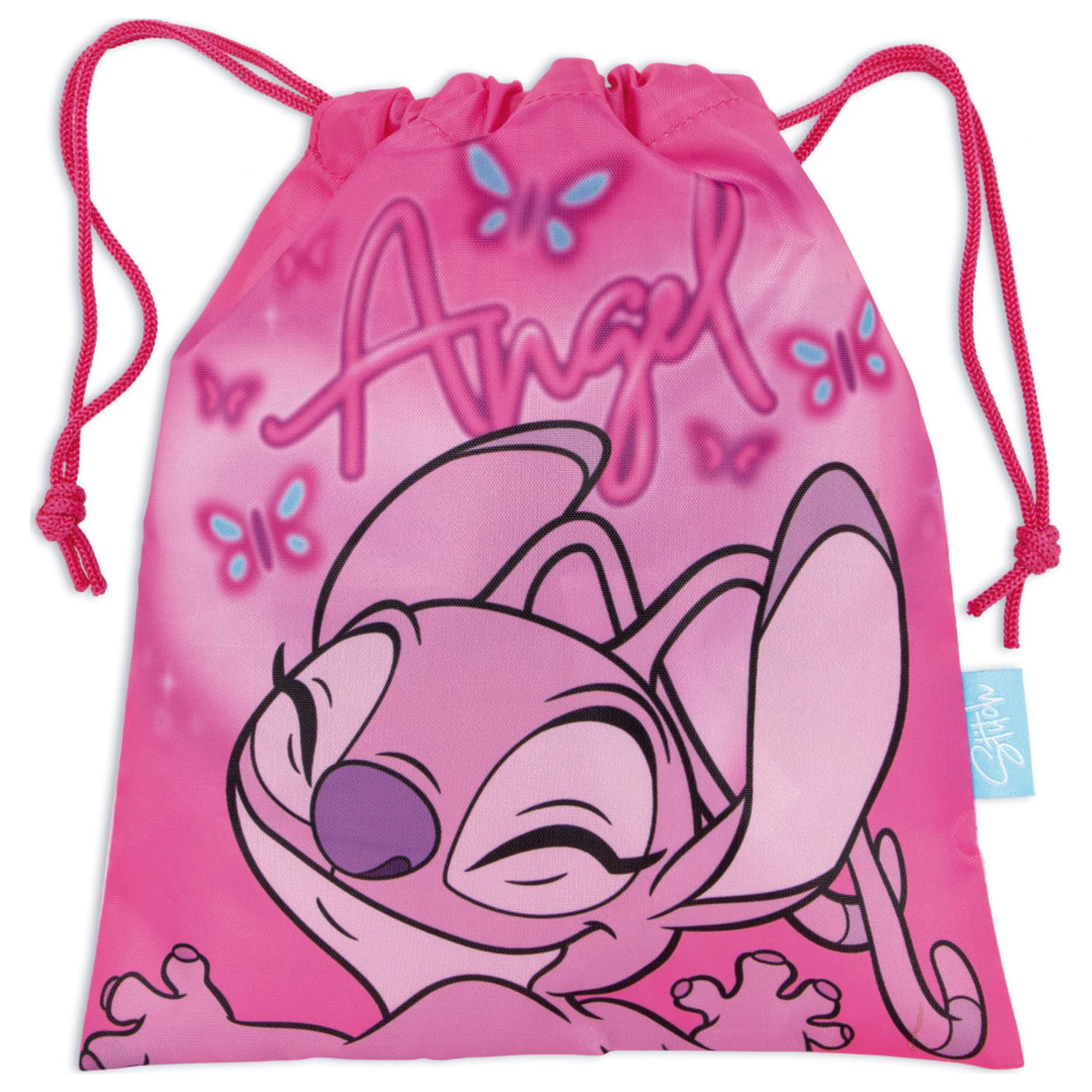 Stitch Pink Angel Lunch Bag 26.5 cm product photo