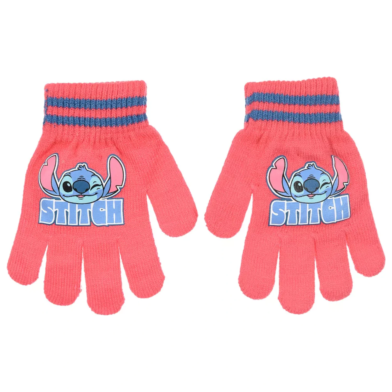 Stitch Pink Fun kids gloves product photo