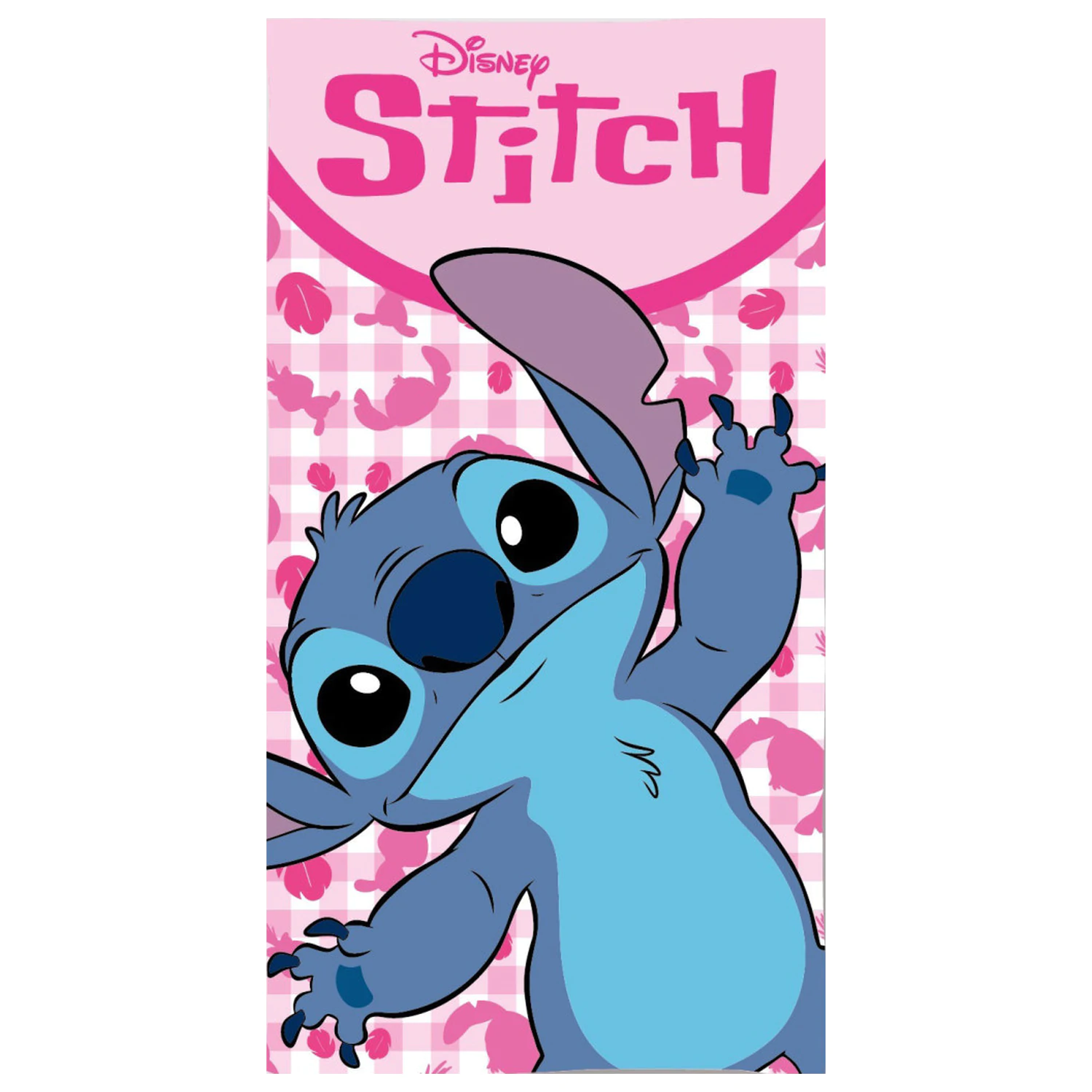 Stitch Pink Fun Towel 70x140cm product photo