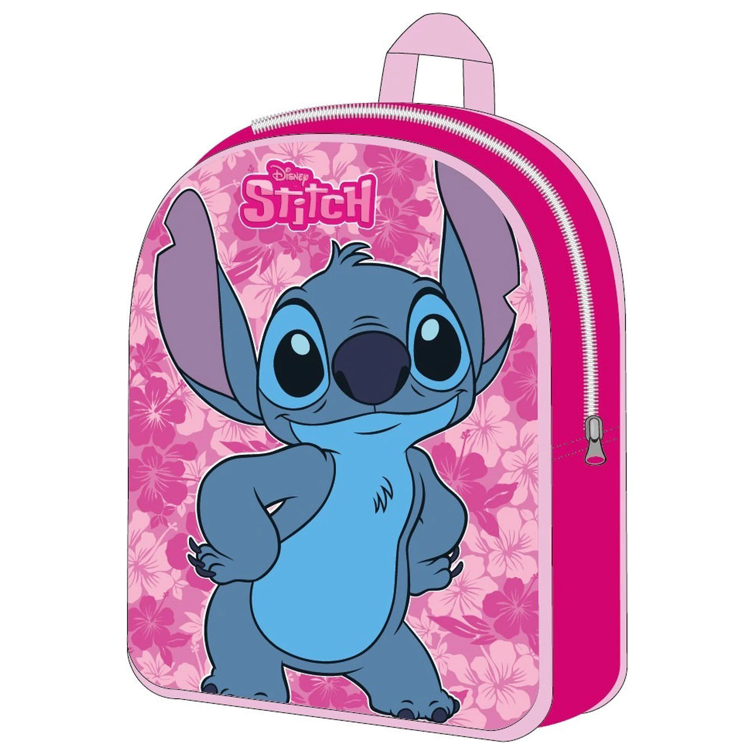 Stitch Pink Leaf Backpack, Bag 30 cm product photo