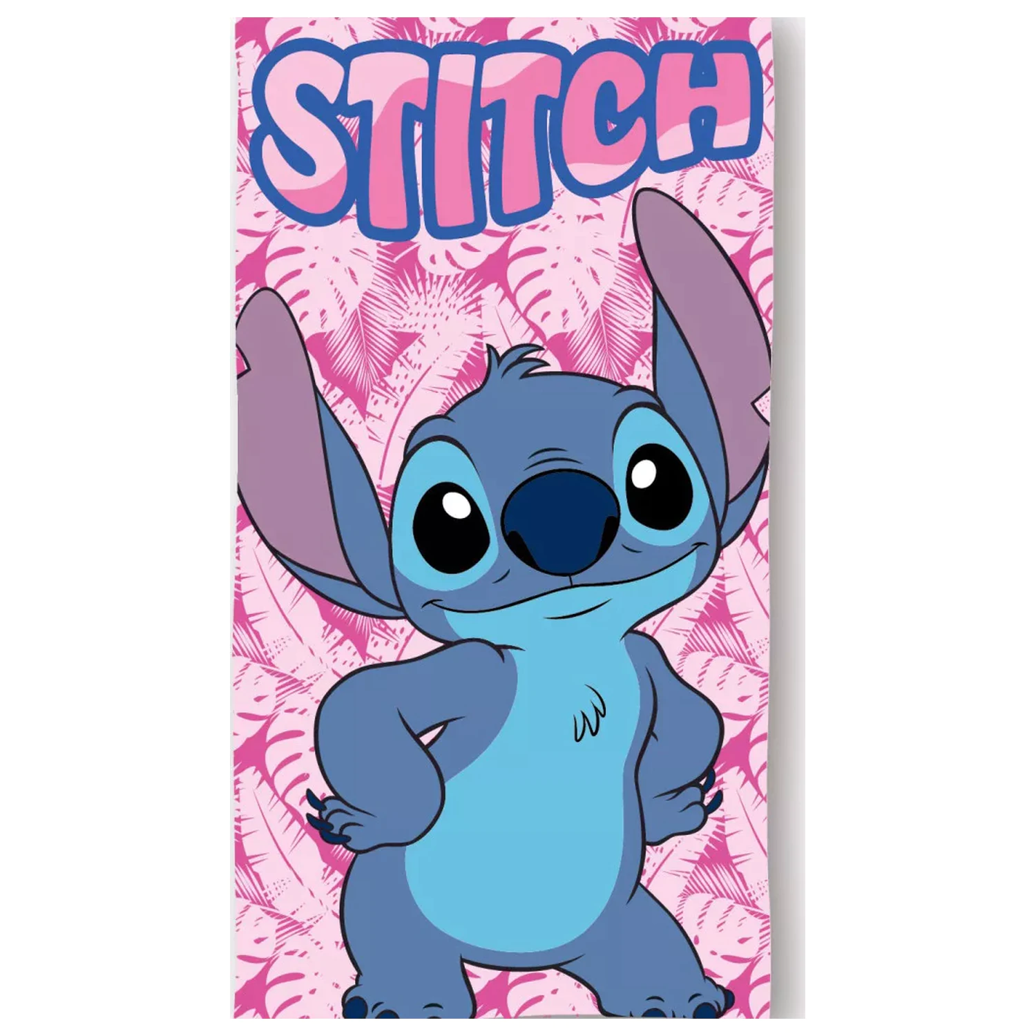 Stitch Pink Paradise towel 70x140cm product photo