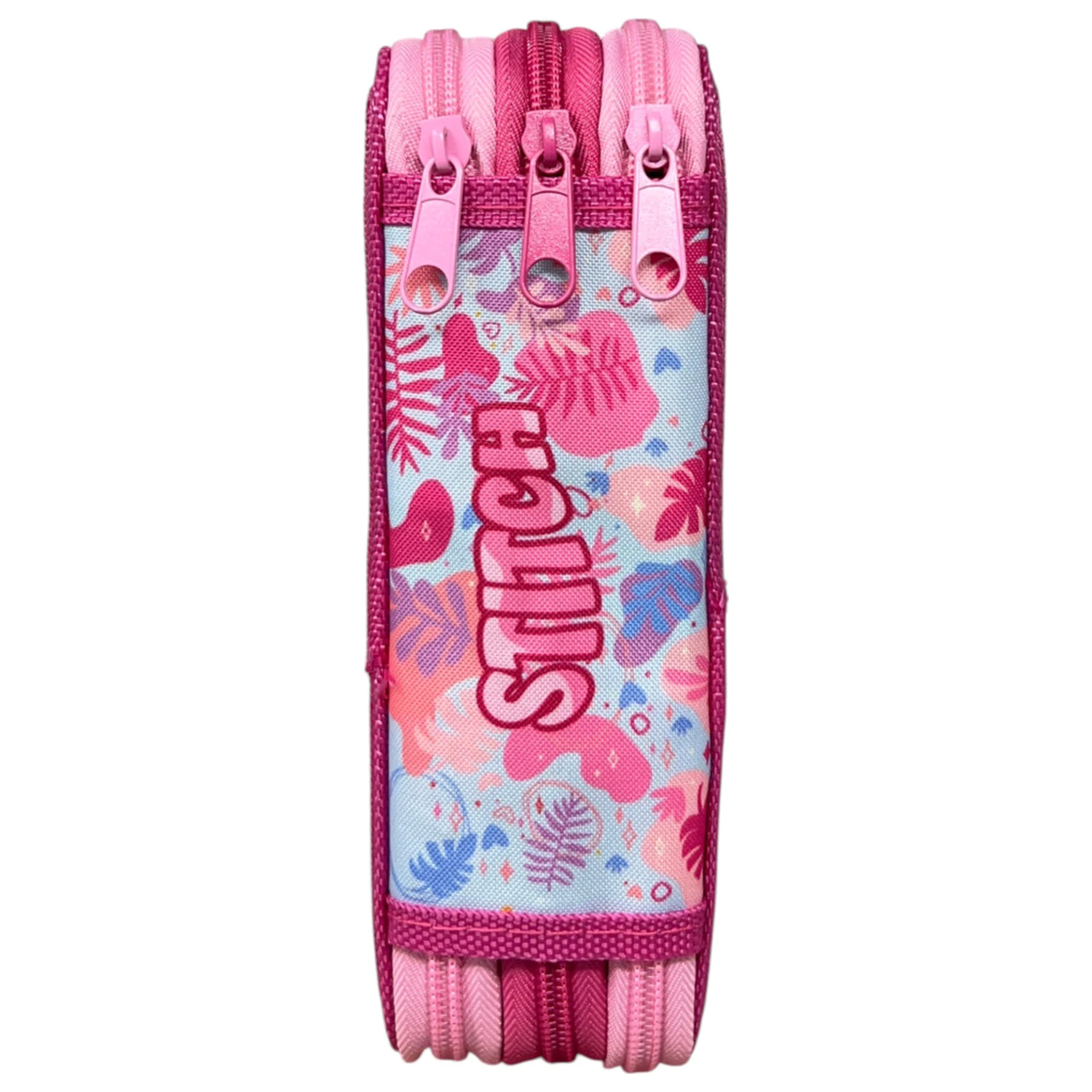 Stitch Pink Wave pre-filled 3-tier pencil case product photo