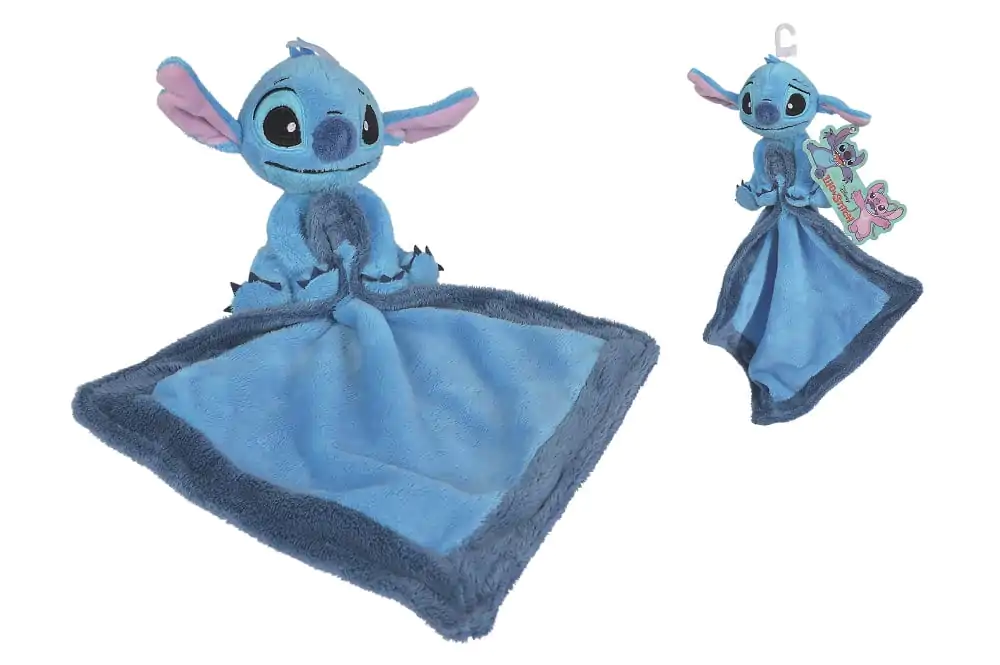 Stitch Plush and Comforter 13 cm product photo