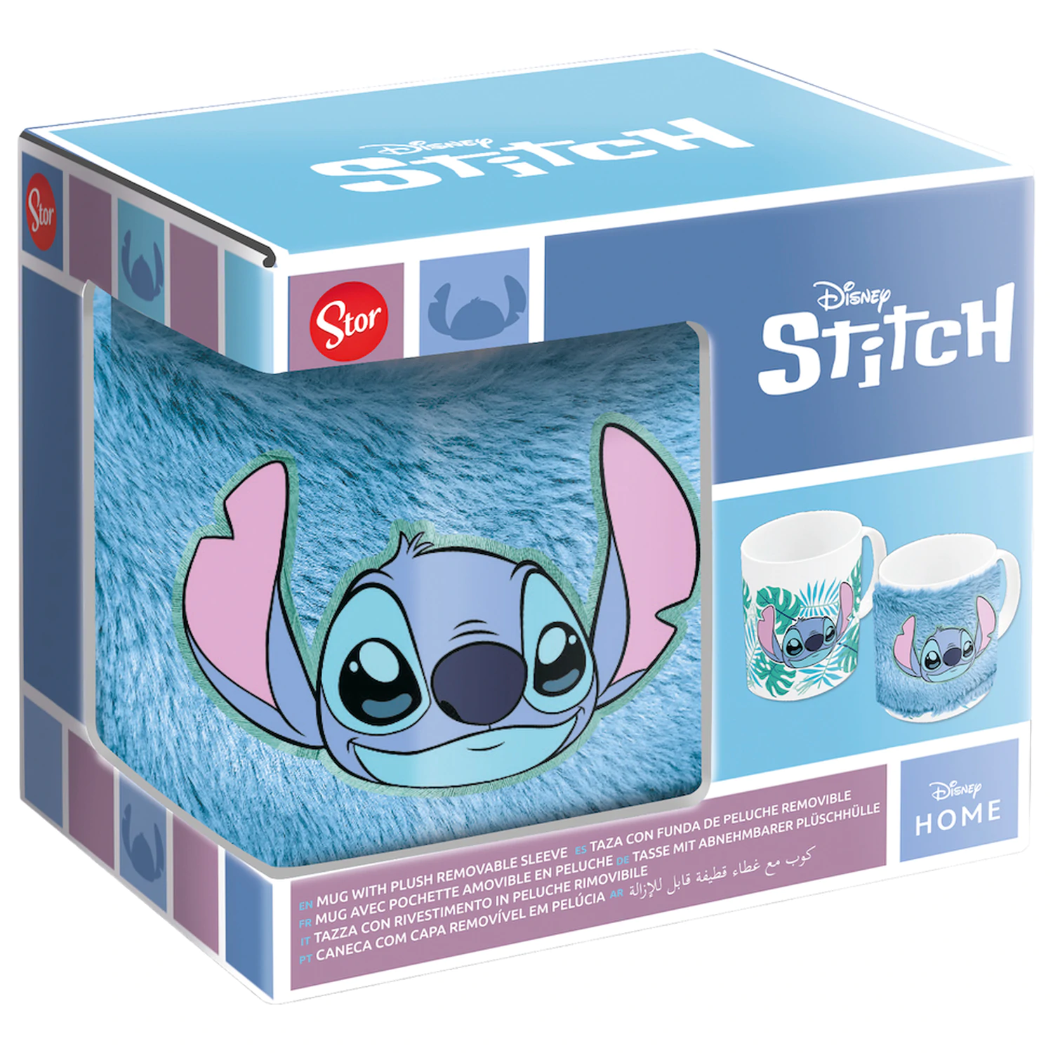 Stitch Plush Sleeve Mug product photo