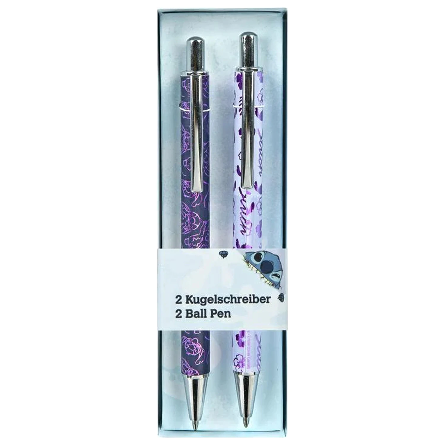 Stitch Purple 2 Piece Pen Set product photo