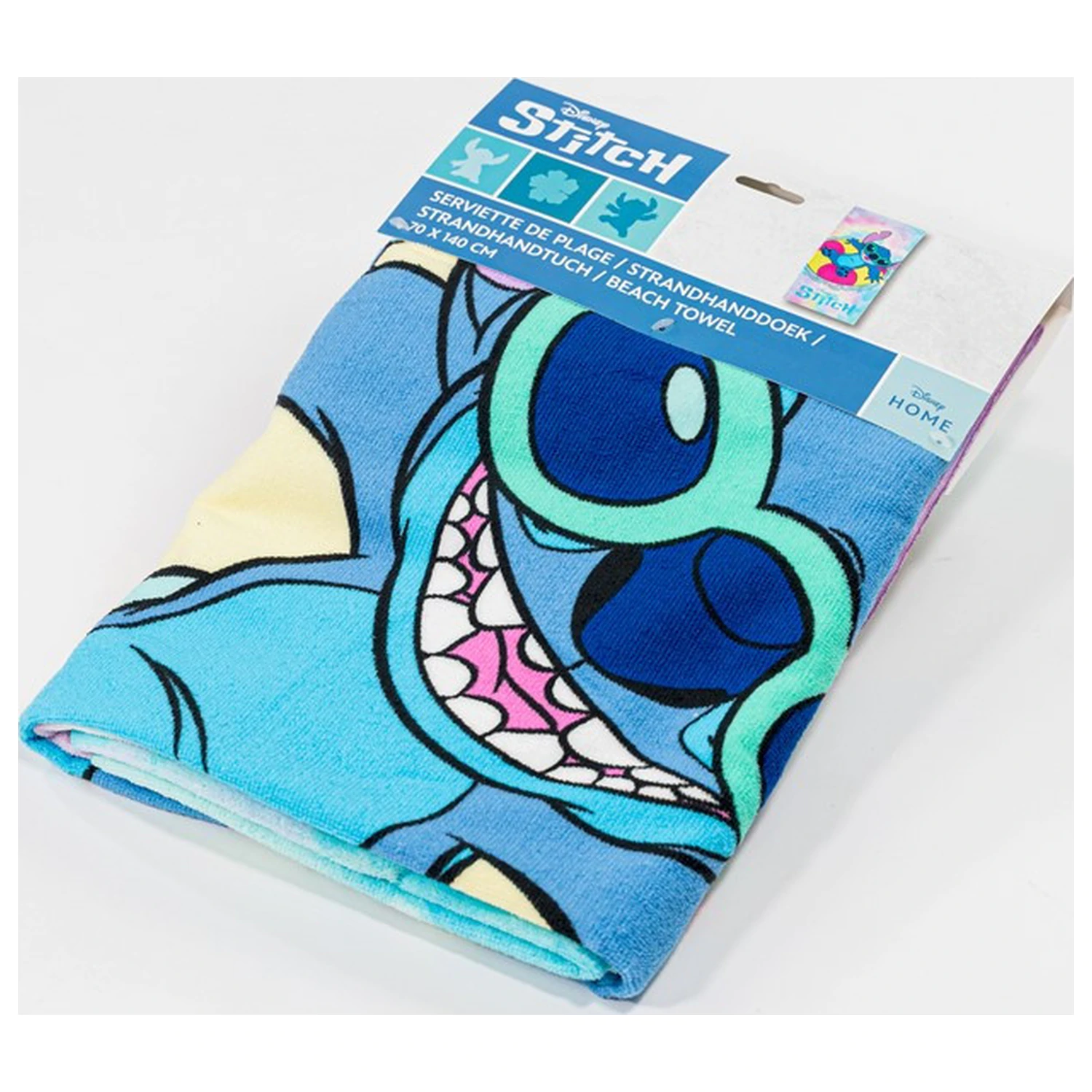 Stitch Rainbow Waves Towel 70x140cm product photo