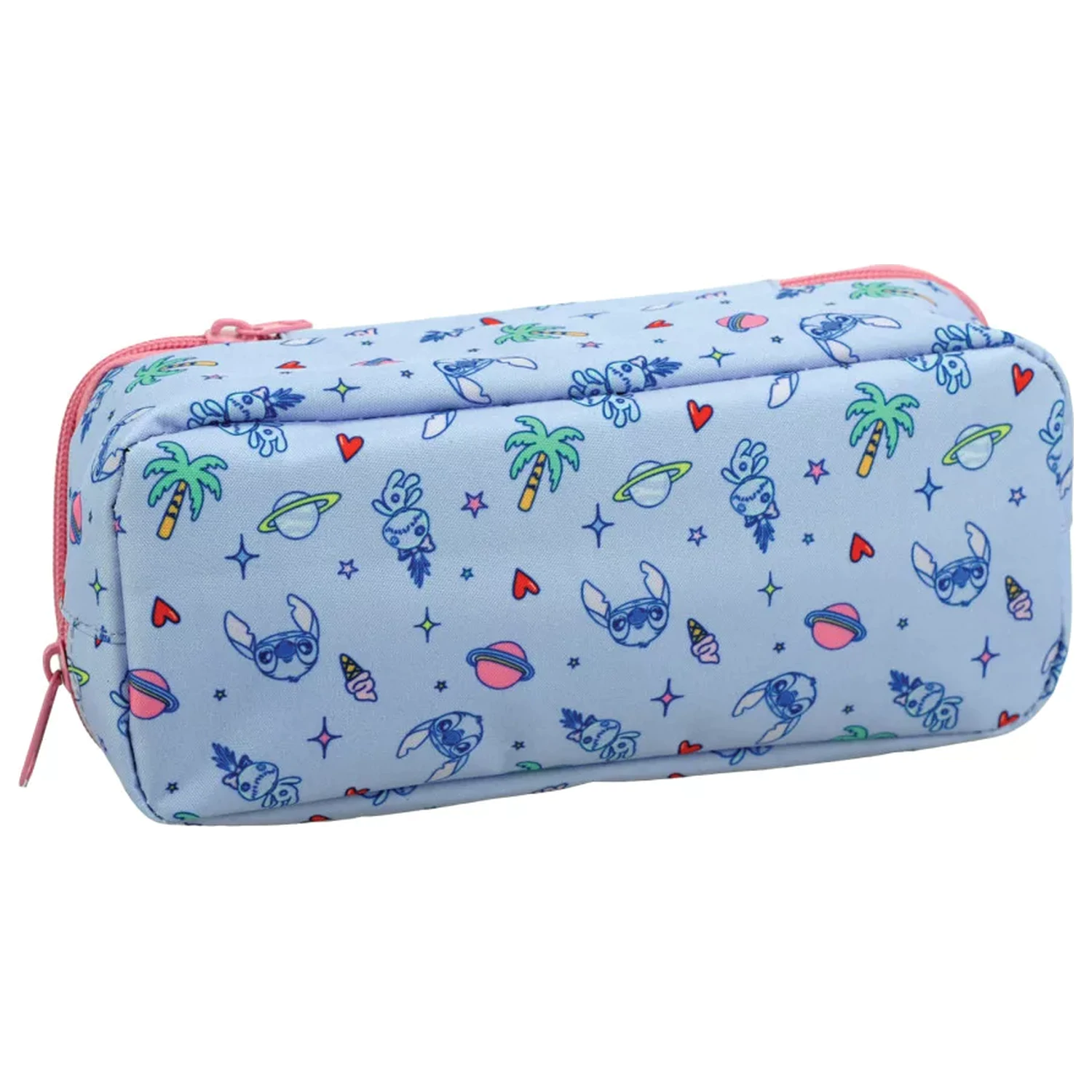 Stitch Scrapbook Two-Compartment Pencil Case 26 cm product photo