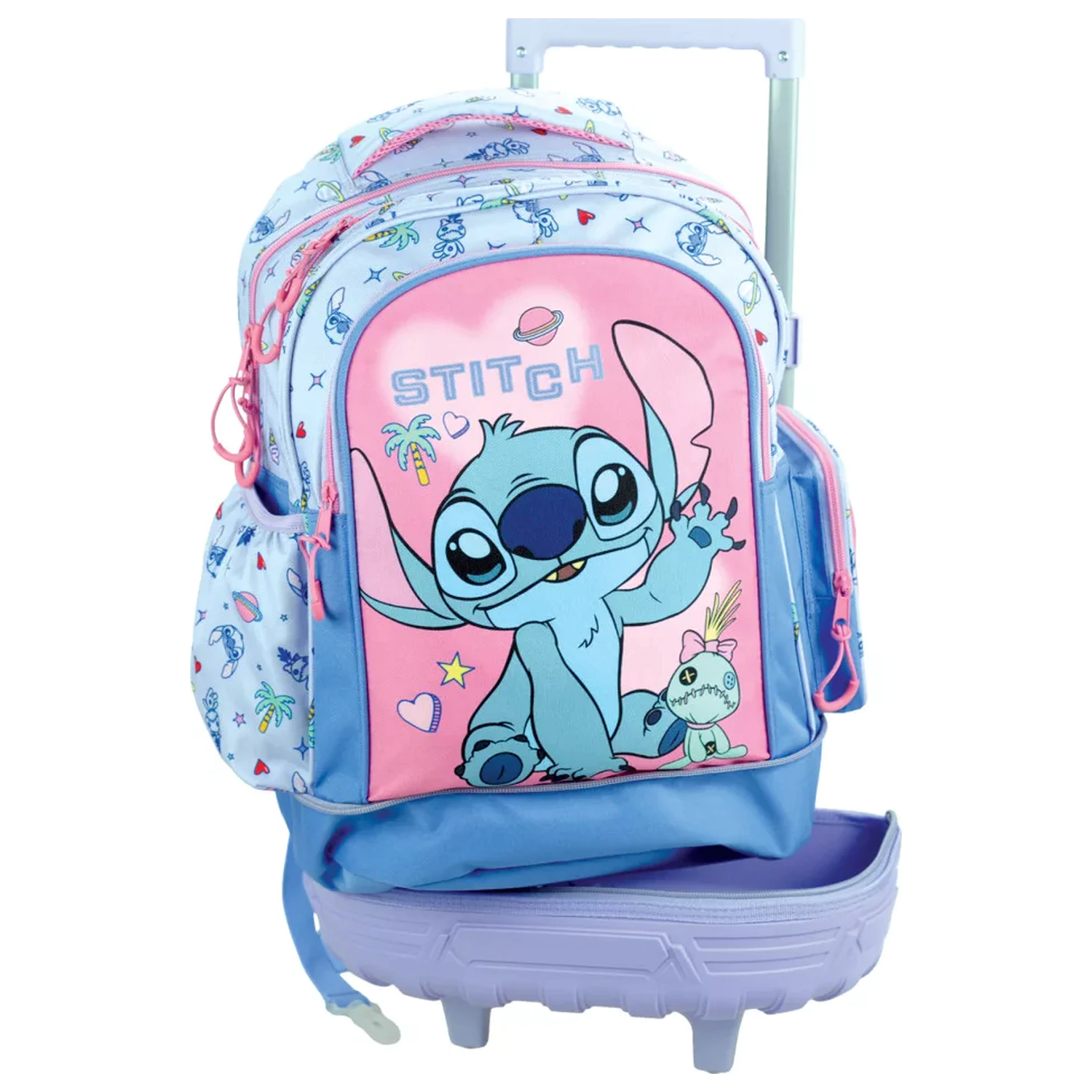 Lilo and Stitch Scrapbook Premium Wheeled School Bag, Bag 46 cm product photo
