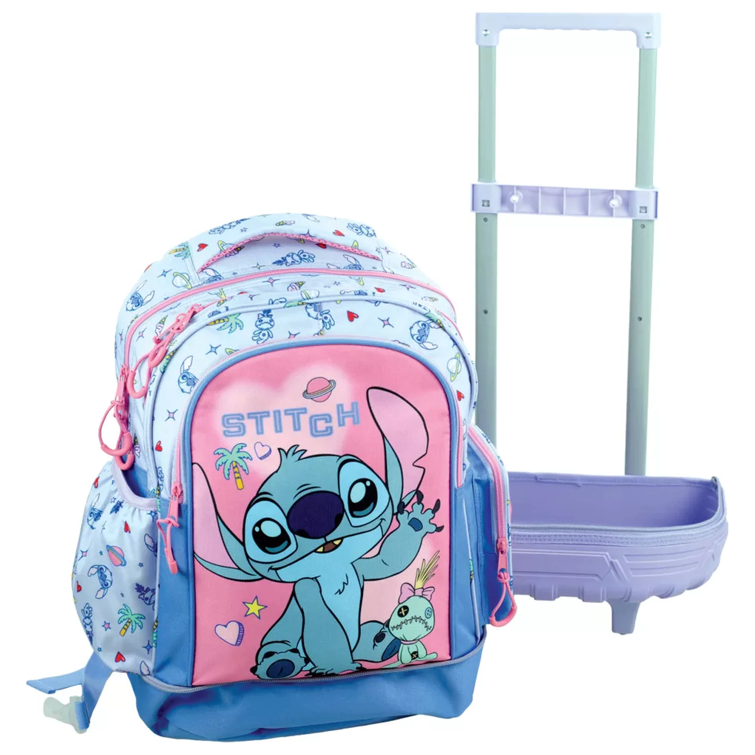 Lilo and Stitch Scrapbook Premium Wheeled School Bag, Bag 46 cm product photo