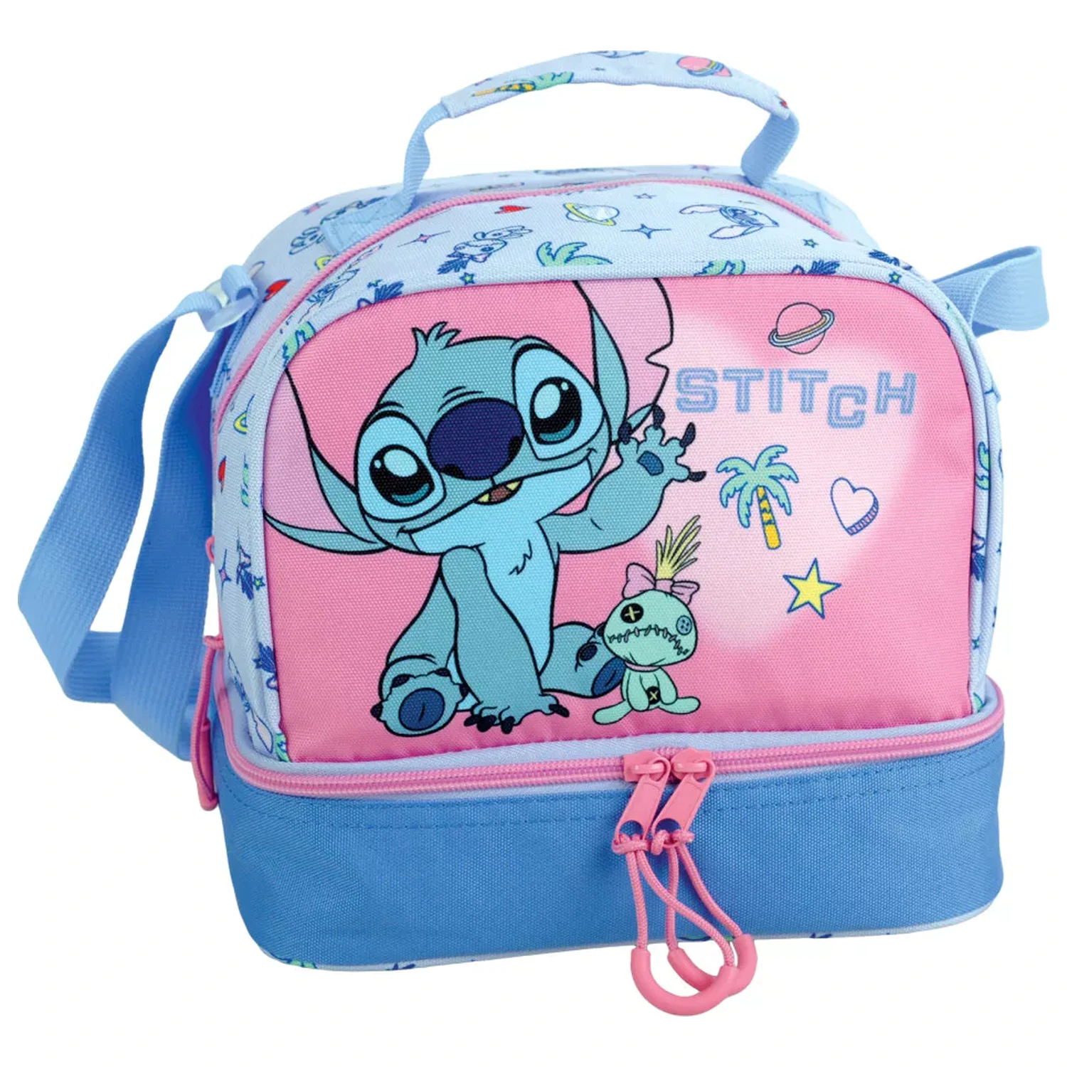 Lilo and Stitch Scrapbook Insulated Lunch Bag 21 cm product photo
