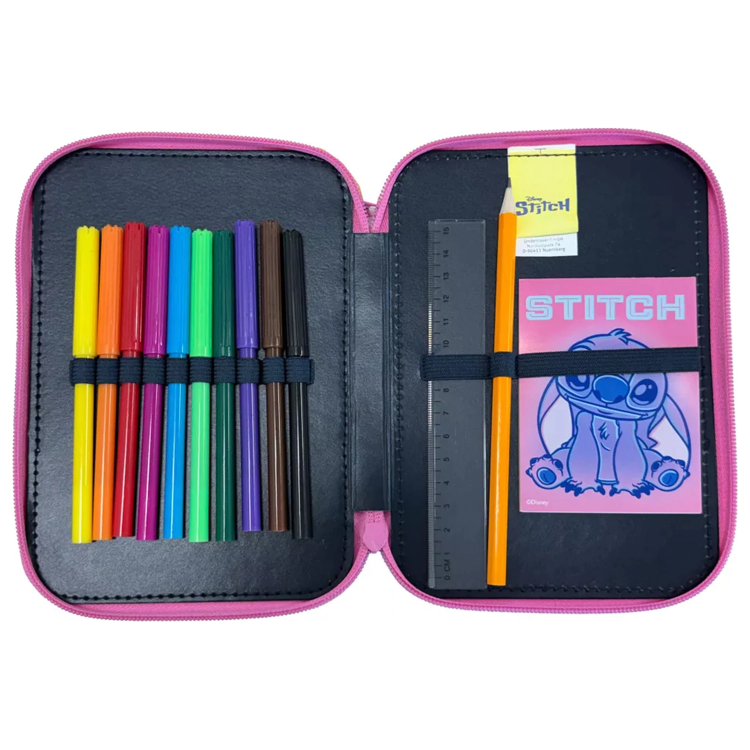 Stitch Scrapbook Pencil Case Filled 2 Storey product photo